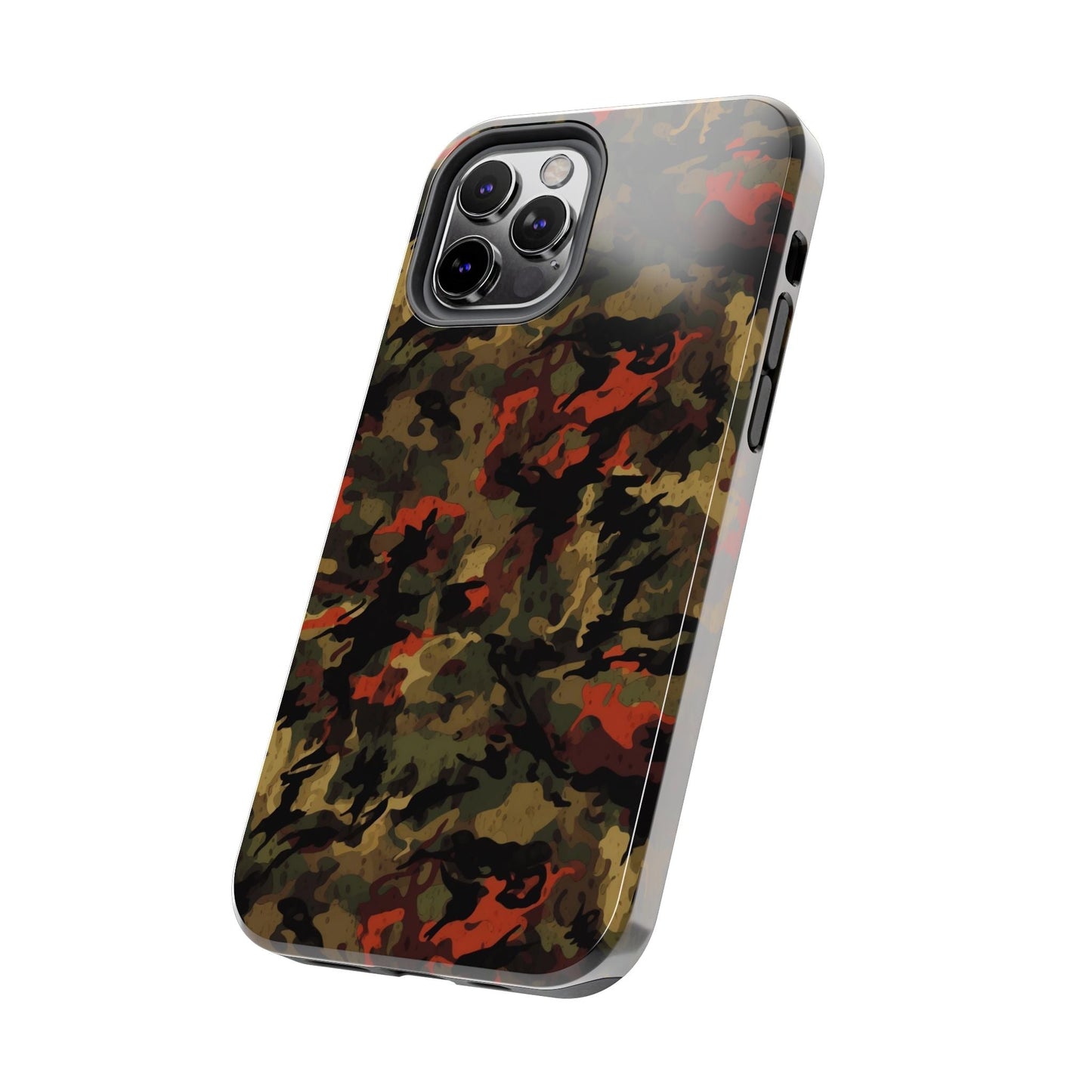 Red Woodland Camo iPhone Case - BOGO Cases