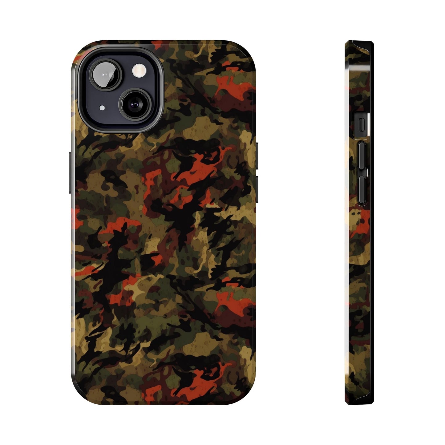 Red Woodland Camo iPhone Case - BOGO Cases