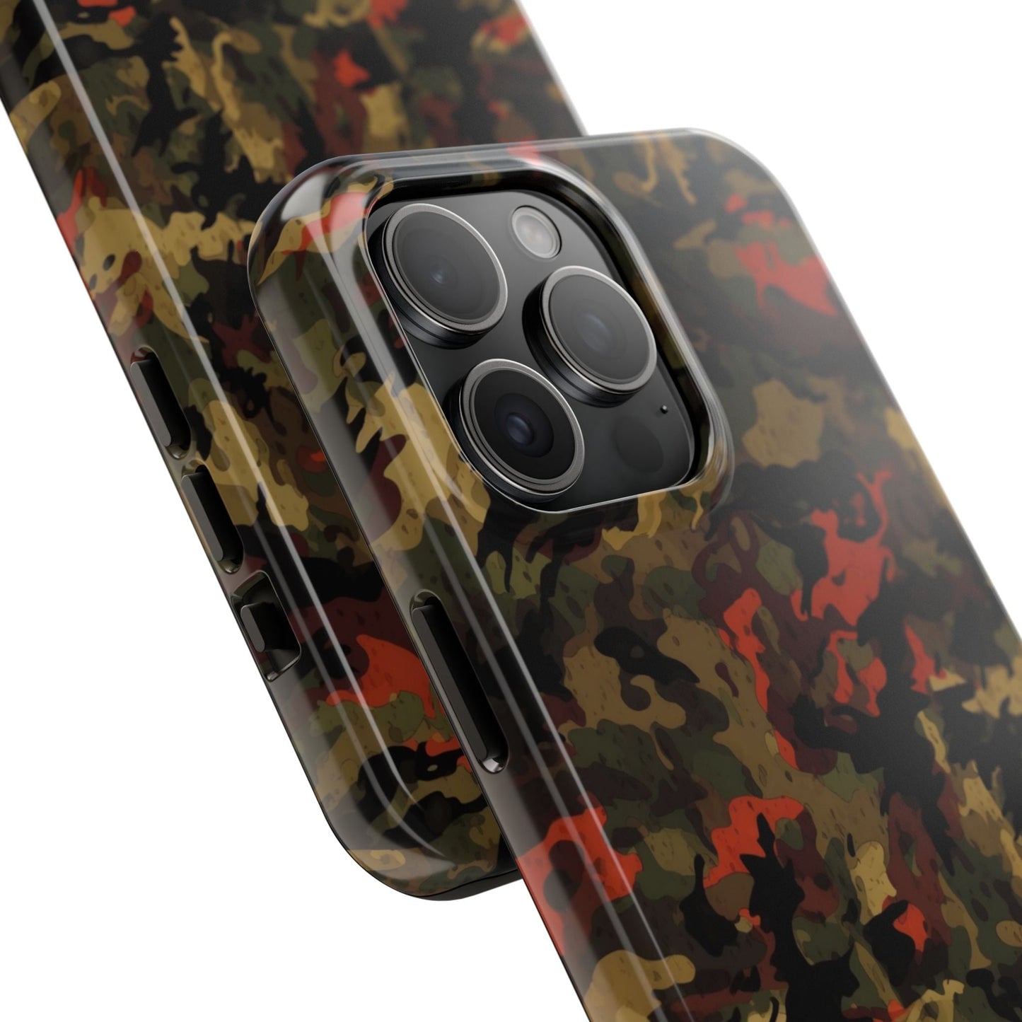 Red Woodland Camo iPhone Case - BOGO Cases