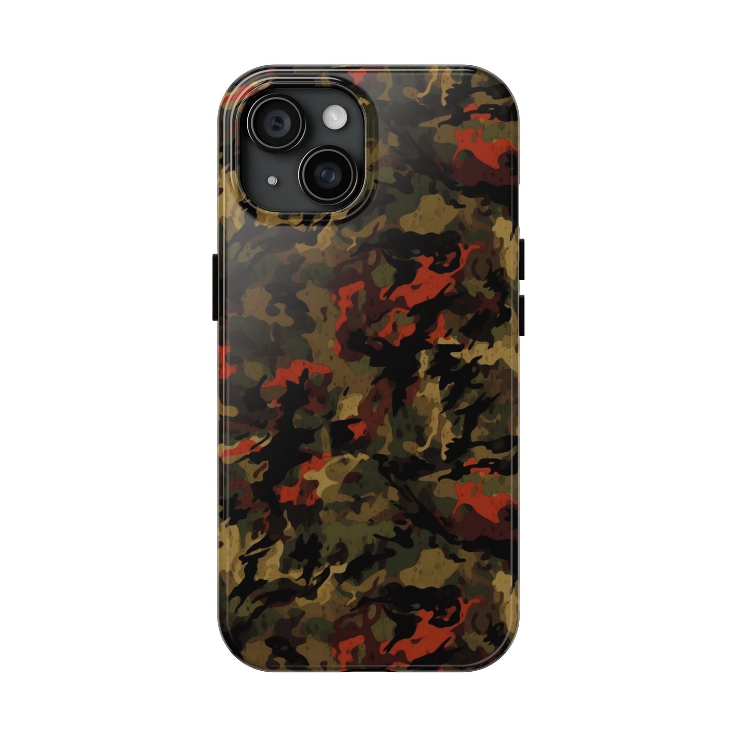 Red Woodland Camo iPhone Case - BOGO Cases