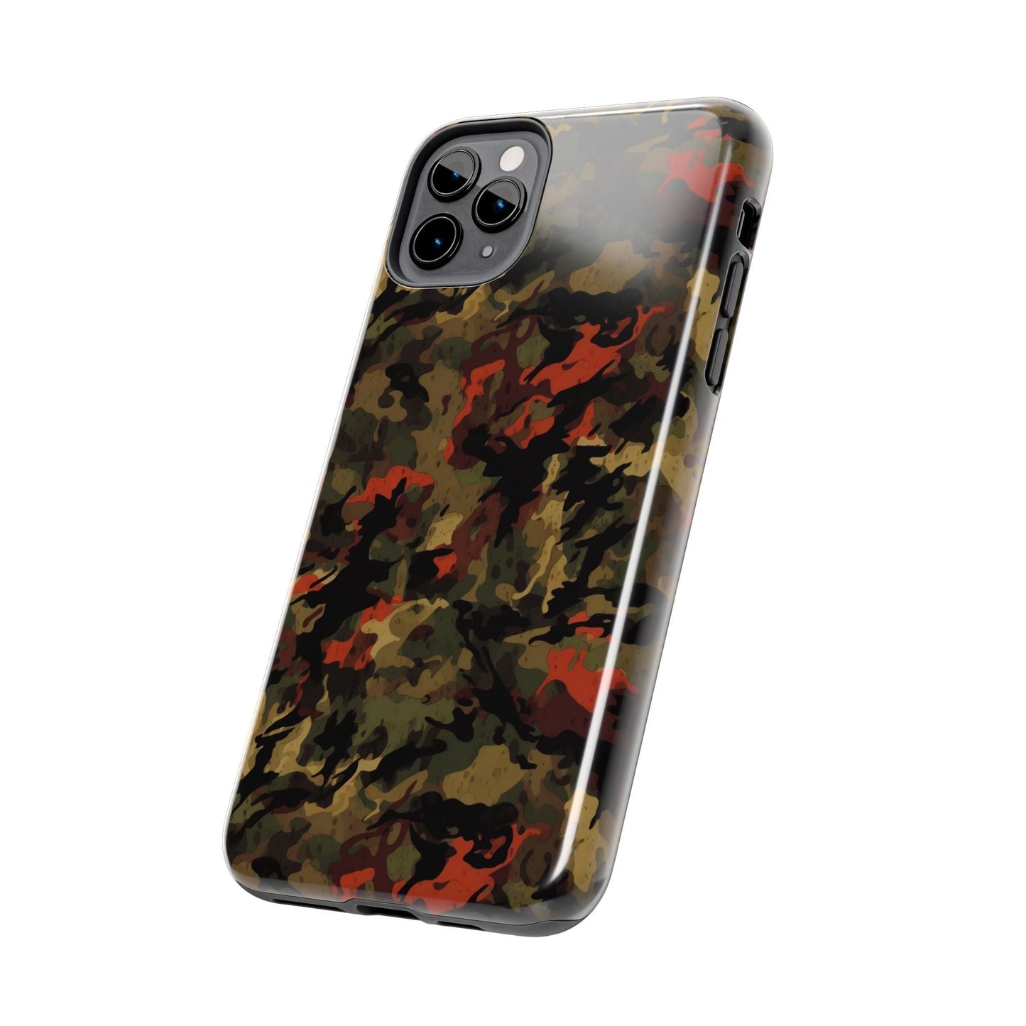 Red Woodland Camo iPhone Case - BOGO Cases
