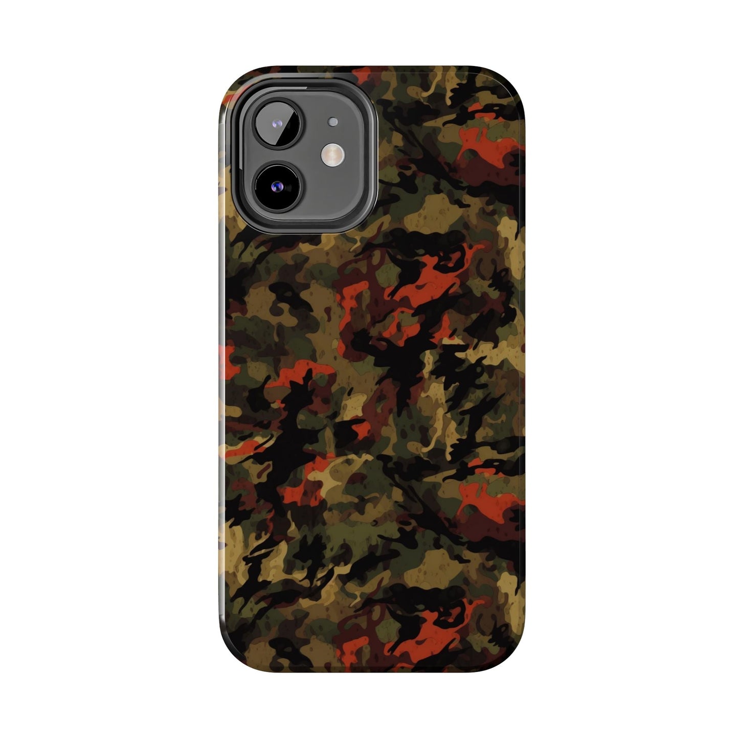 Red Woodland Camo iPhone Case - BOGO Cases