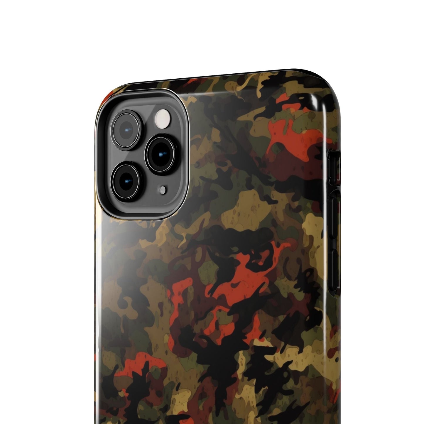 Red Woodland Camo iPhone Case - BOGO Cases