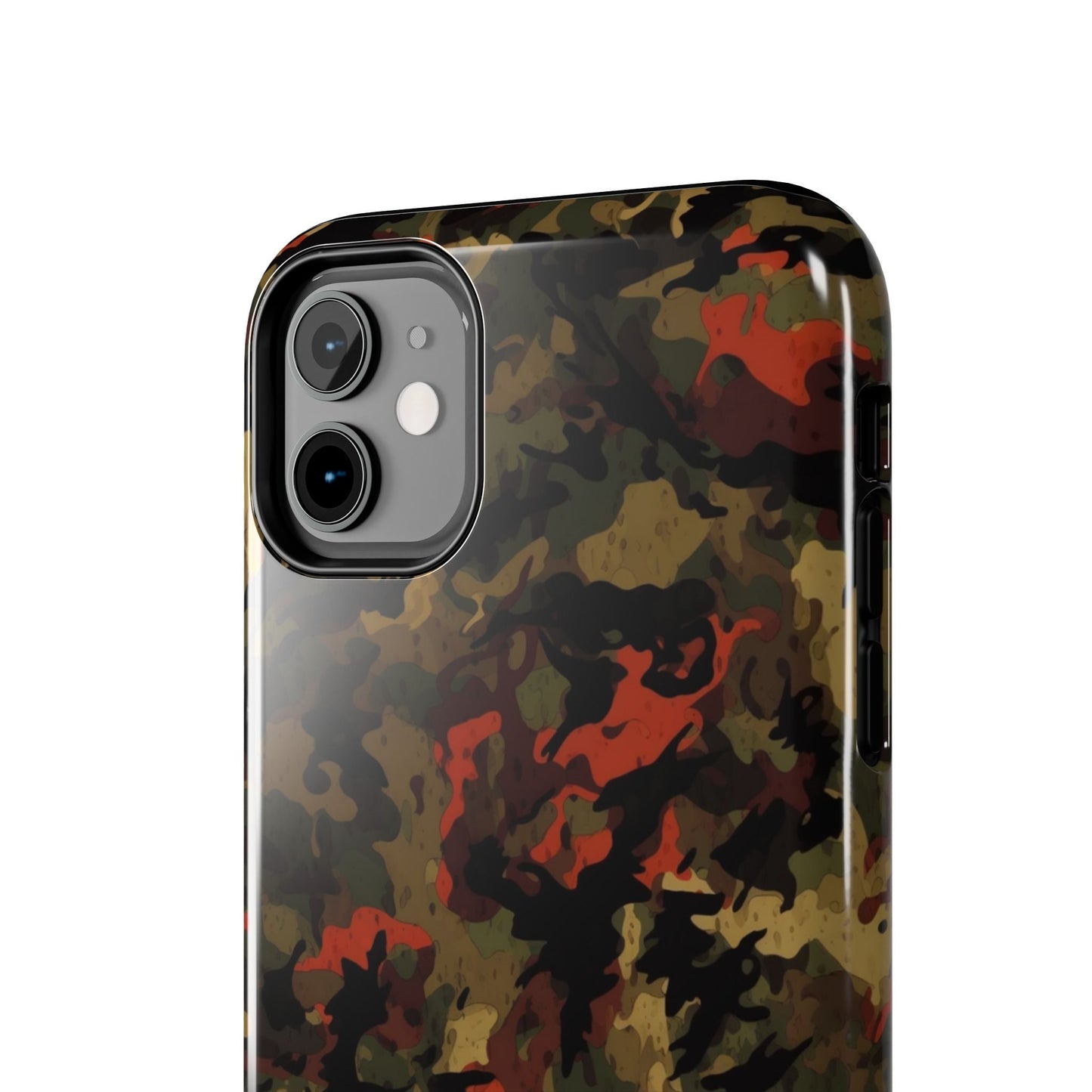 Red Woodland Camo iPhone Case - BOGO Cases