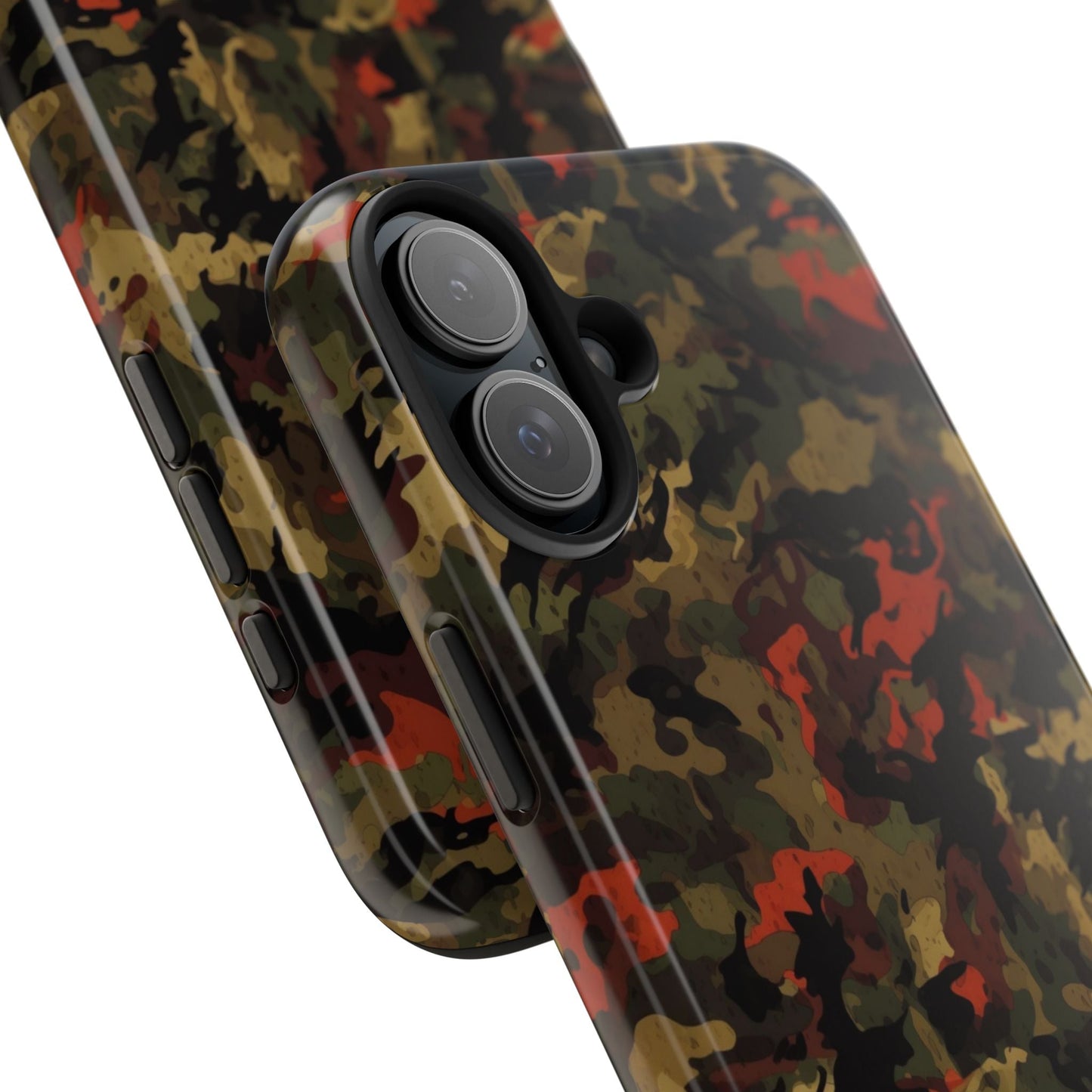 Red Woodland Camo iPhone Case - BOGO Cases