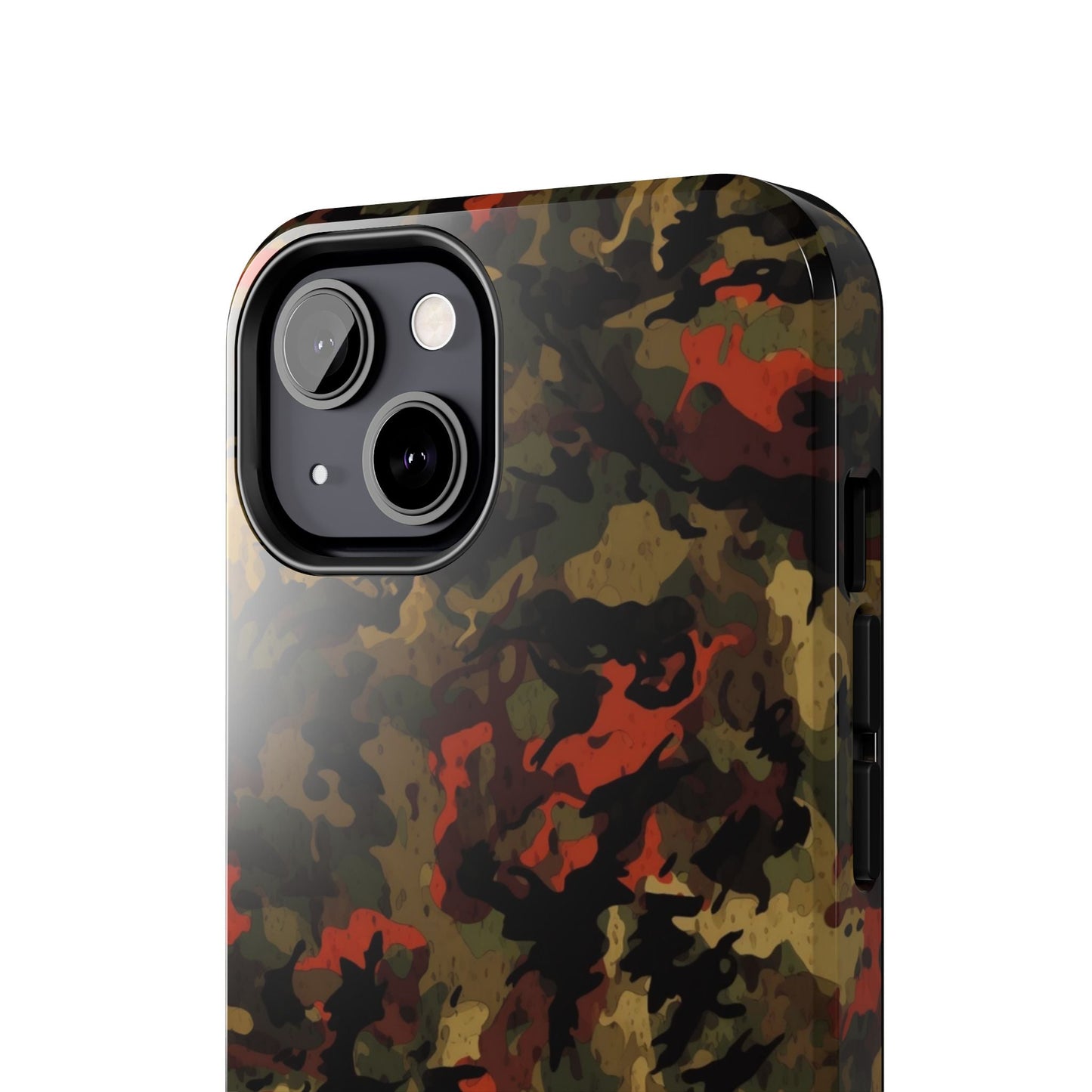 Red Woodland Camo iPhone Case - BOGO Cases