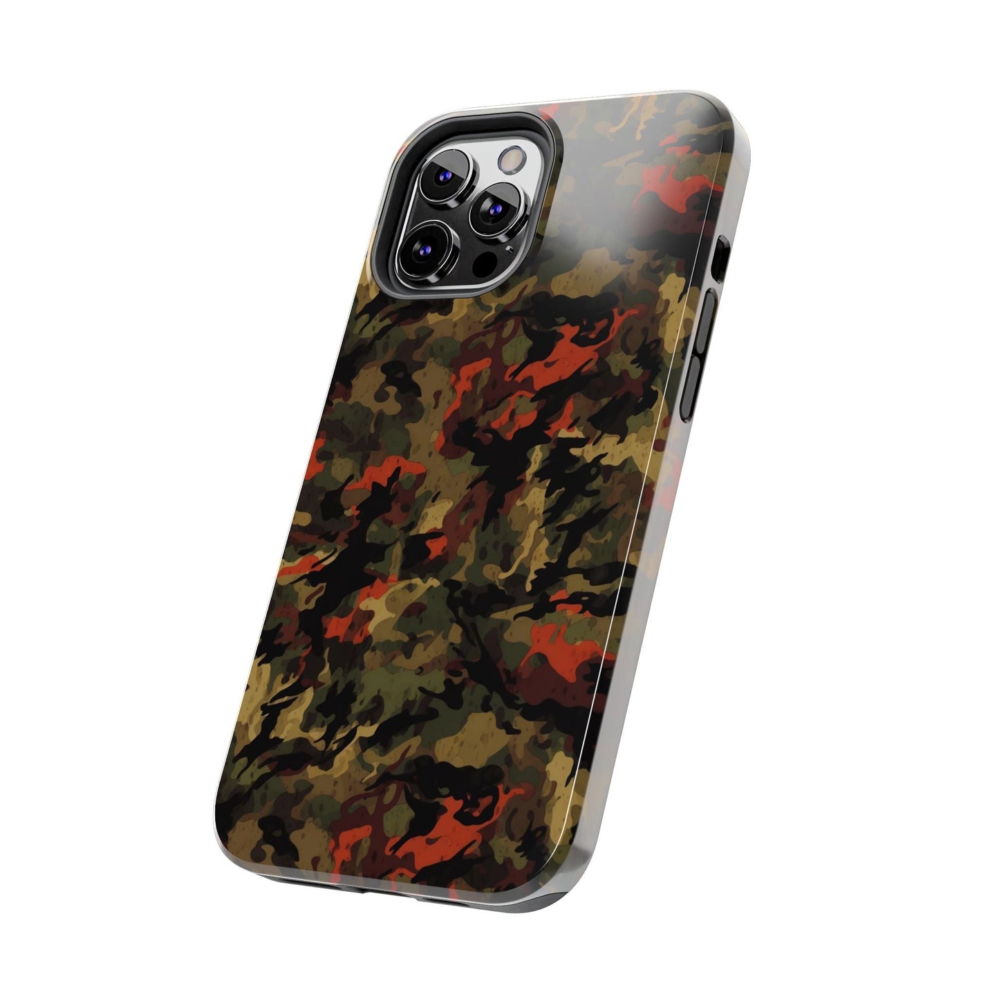 Red Woodland Camo iPhone Case - BOGO Cases