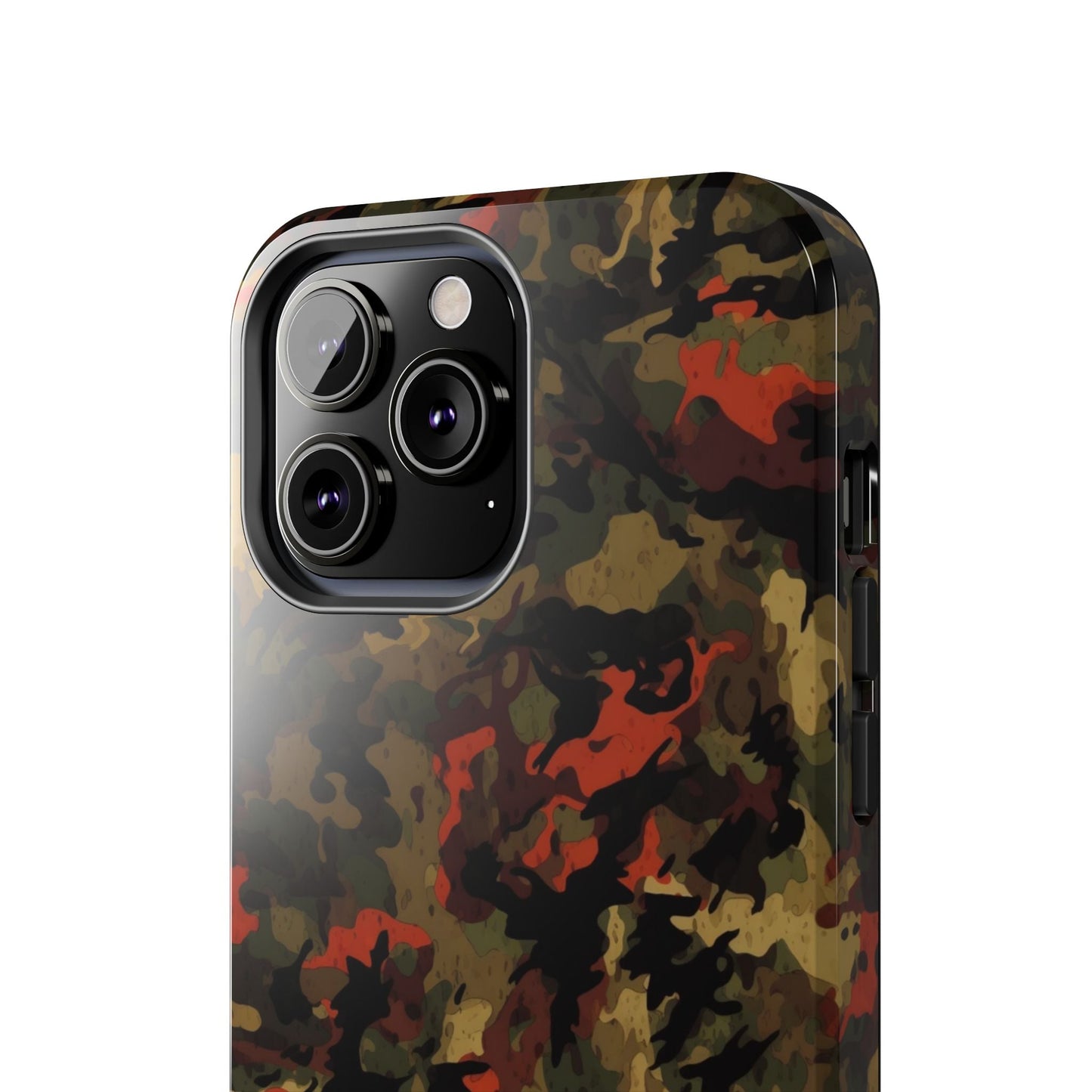 Red Woodland Camo iPhone Case - BOGO Cases
