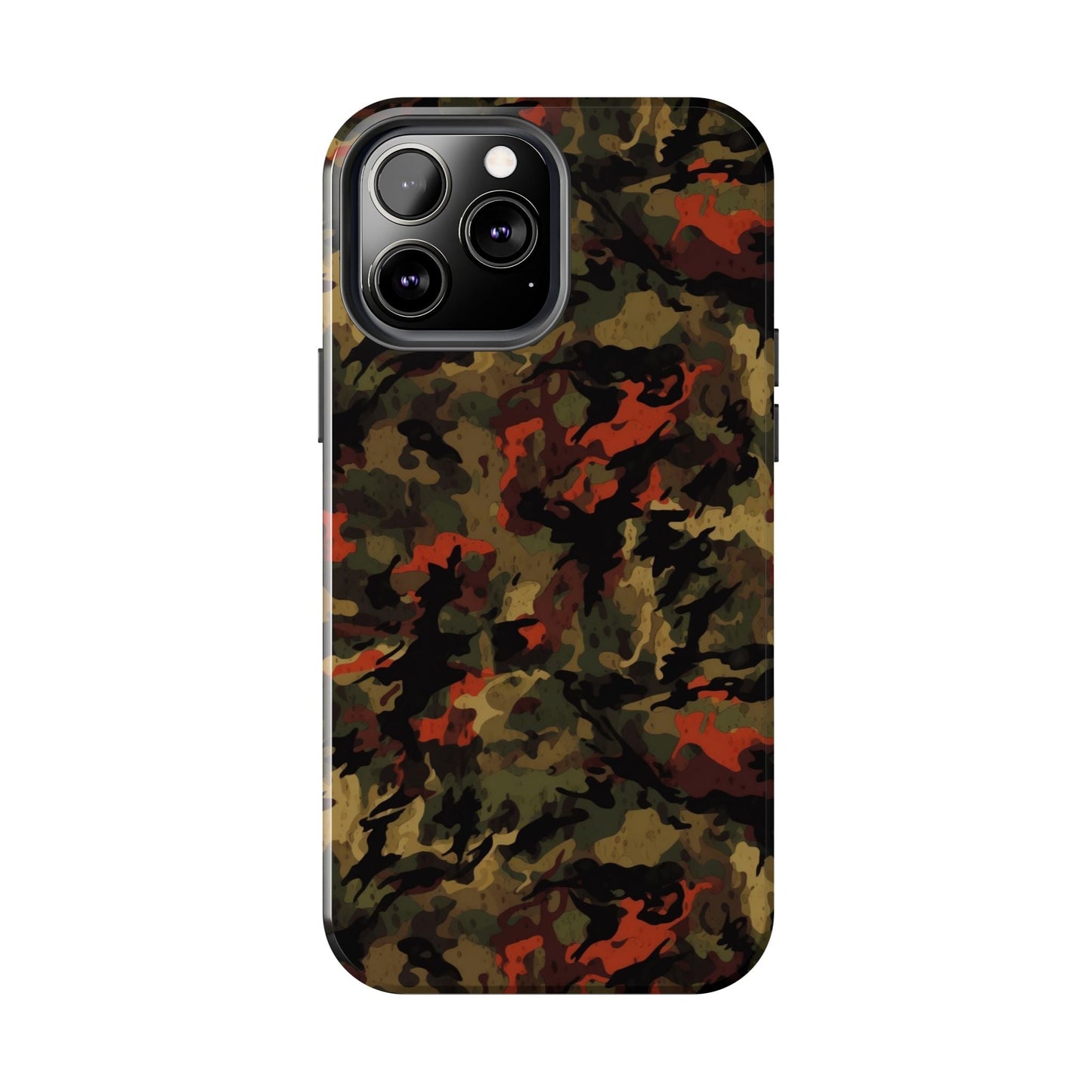 Red Woodland Camo iPhone Case - BOGO Cases