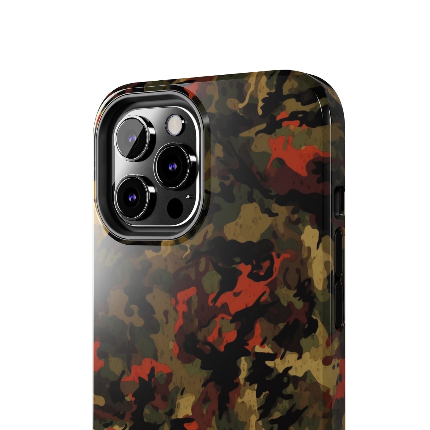 Red Woodland Camo iPhone Case - BOGO Cases