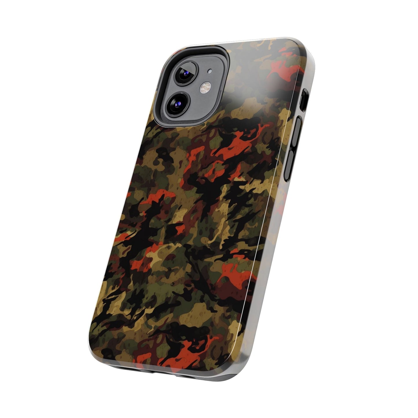 Red Woodland Camo iPhone Case - BOGO Cases