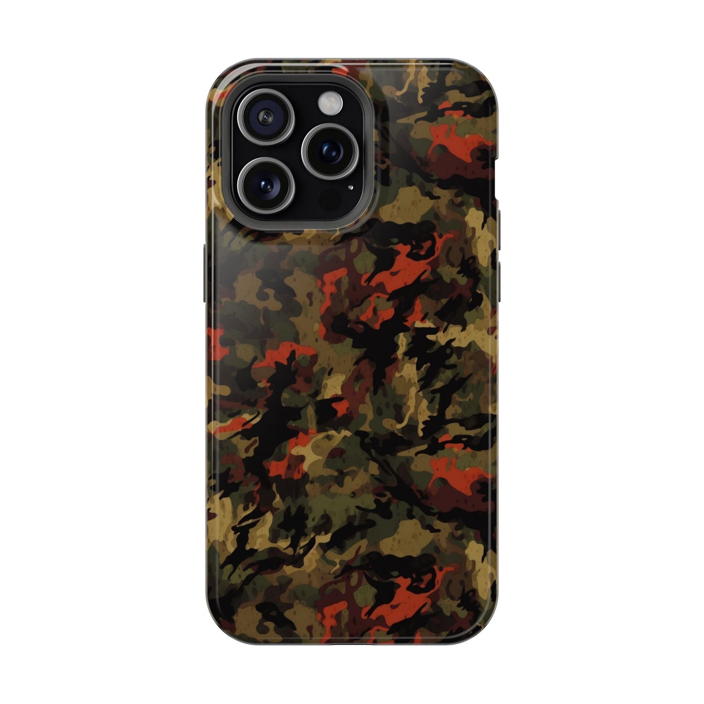 Red Woodland Camo MagSafe Case - BOGO Cases