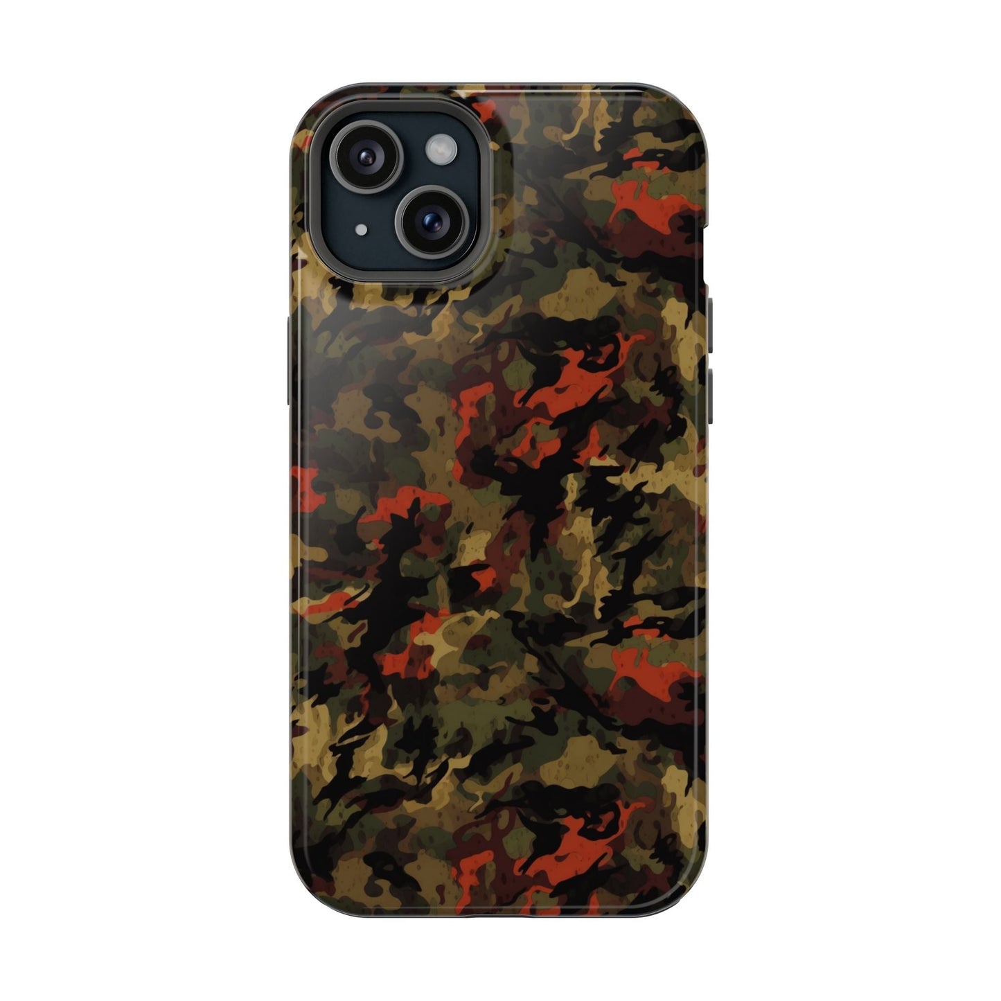 Red Woodland Camo MagSafe Case - BOGO Cases