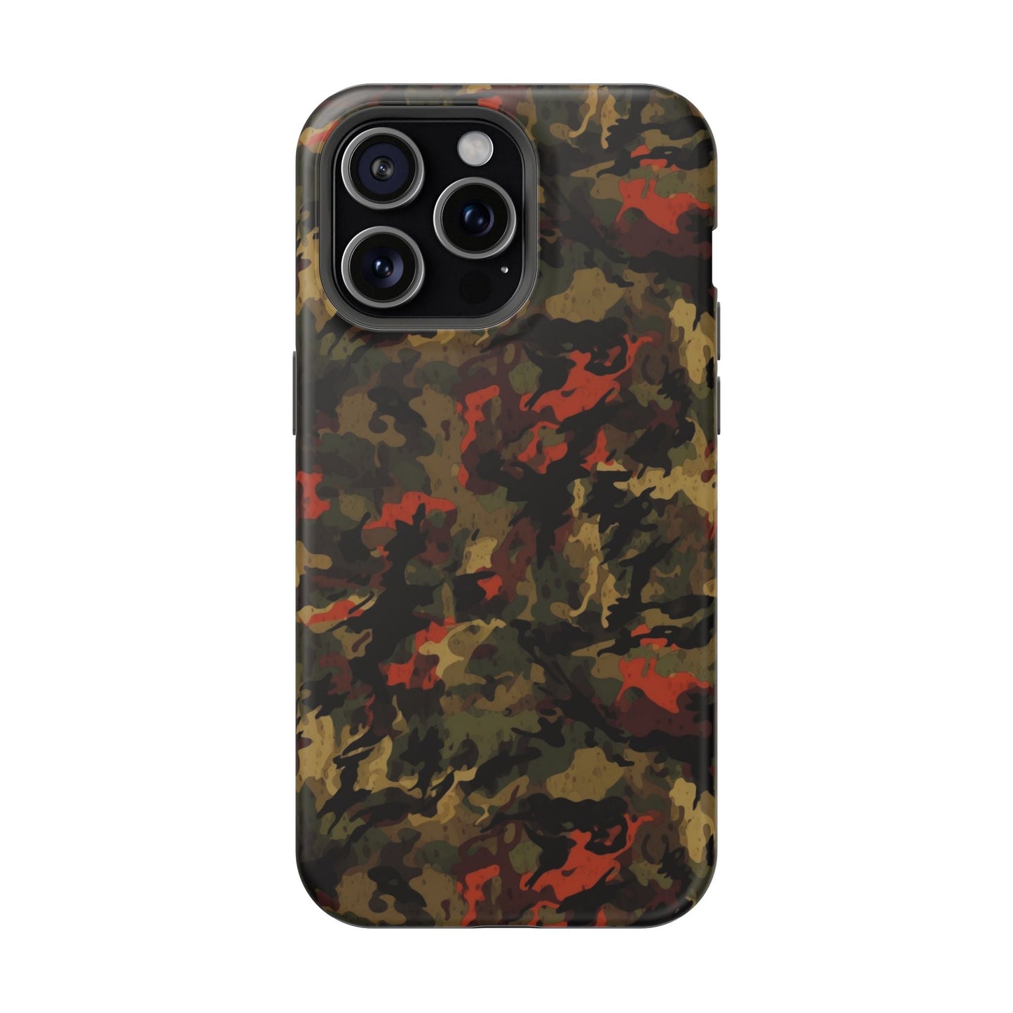 Red Woodland Camo MagSafe Case - BOGO Cases