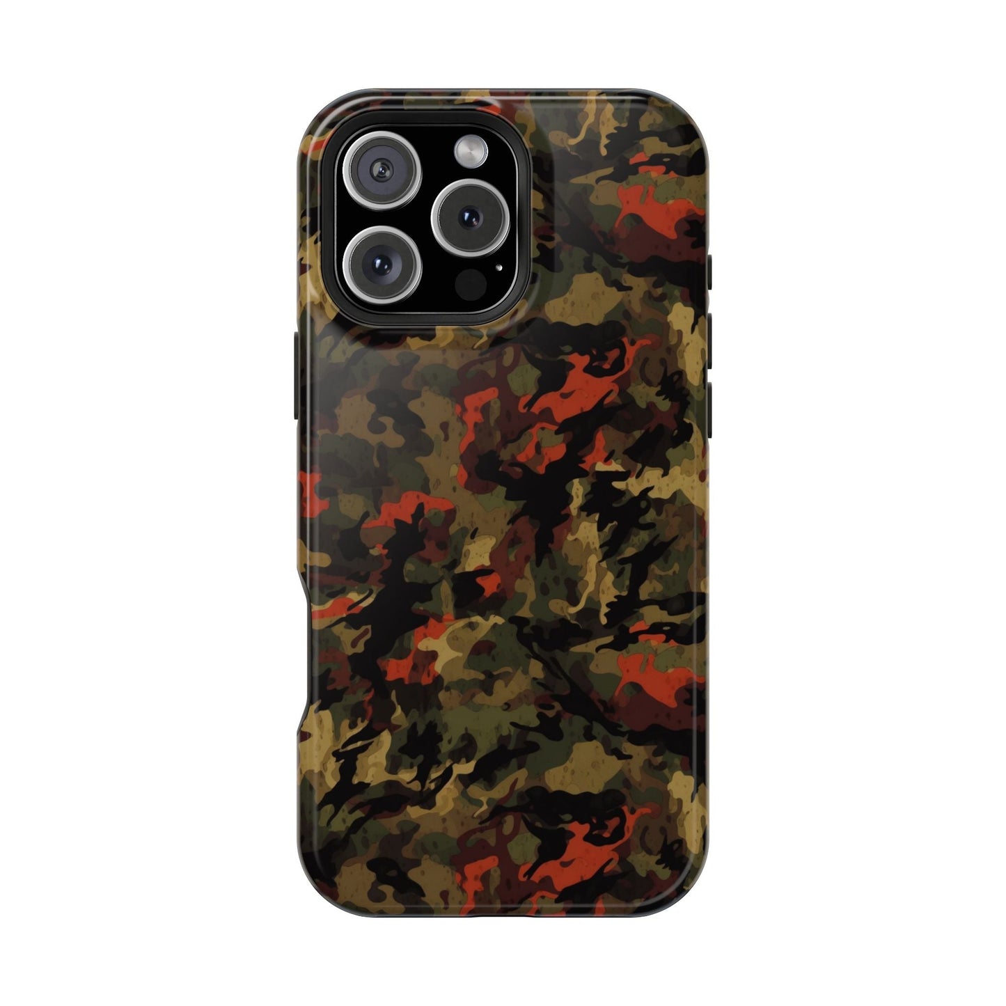Red Woodland Camo MagSafe Case - BOGO Cases
