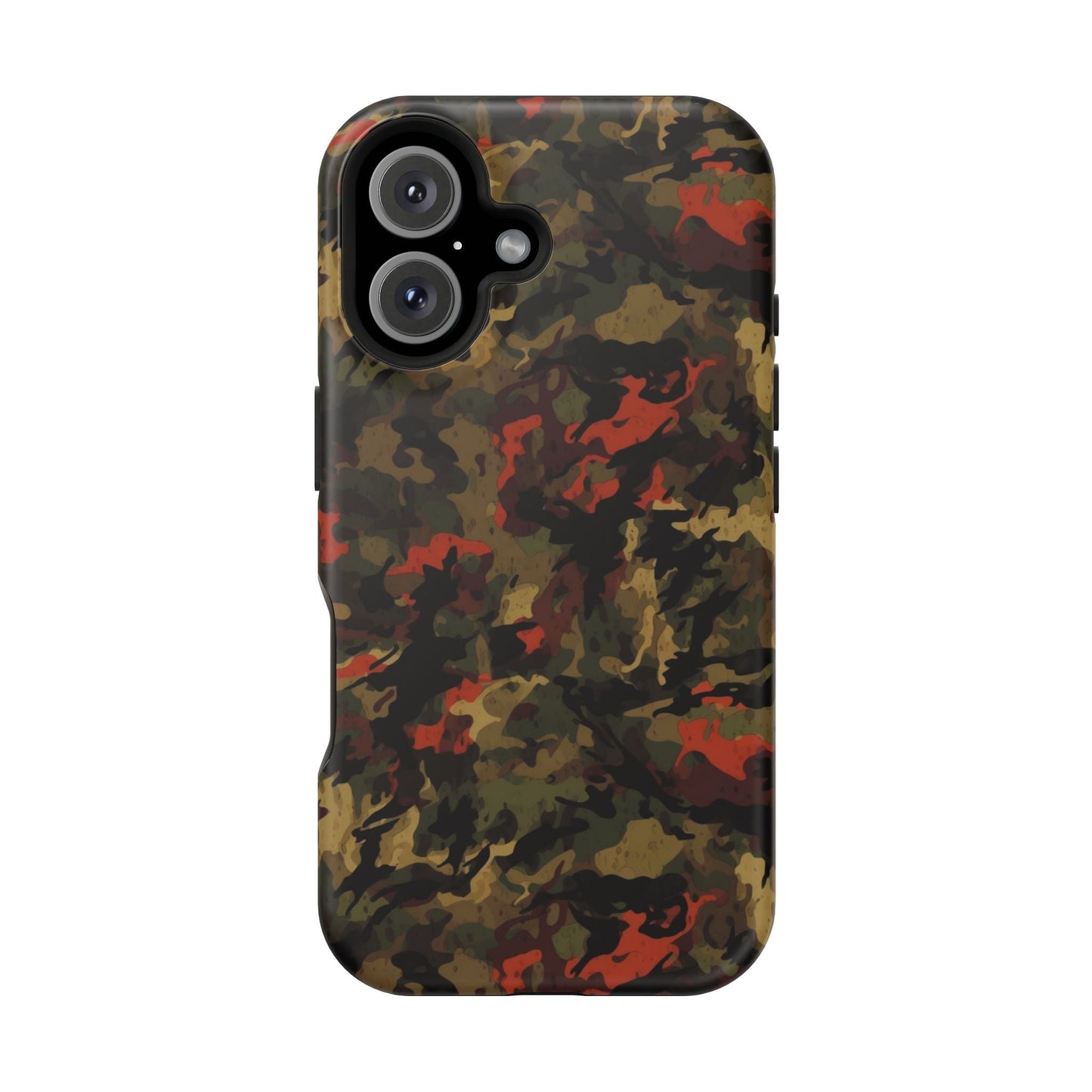 Red Woodland Camo MagSafe Case - BOGO Cases