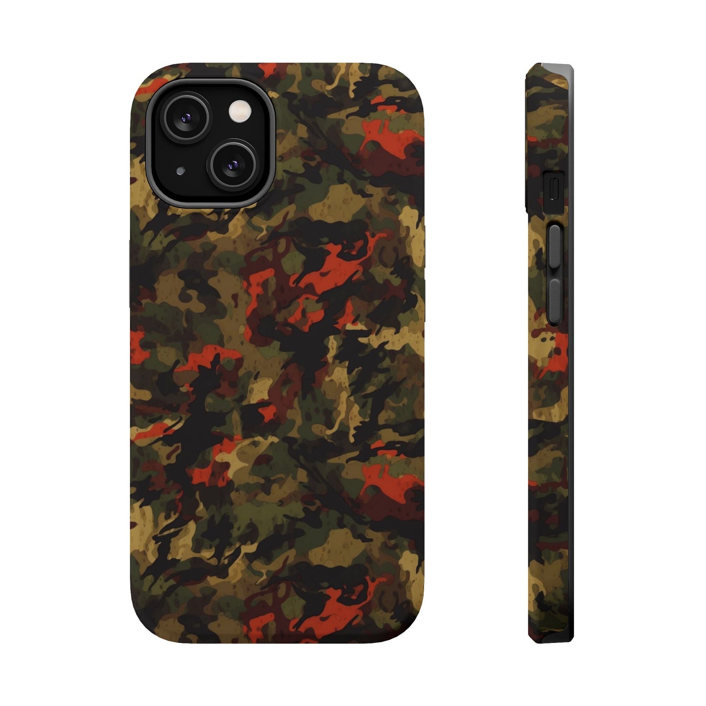 Red Woodland Camo MagSafe Case - BOGO Cases
