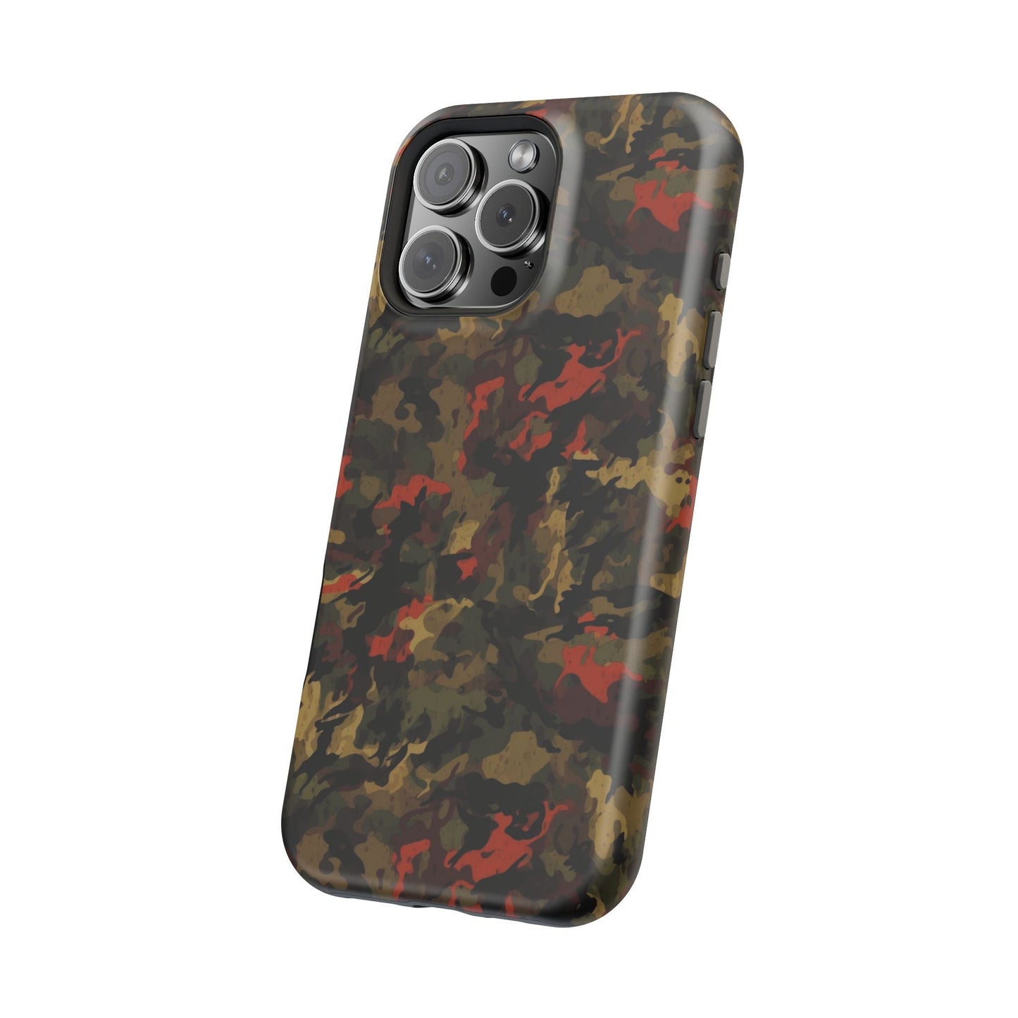 Red Woodland Camo MagSafe Case - BOGO Cases