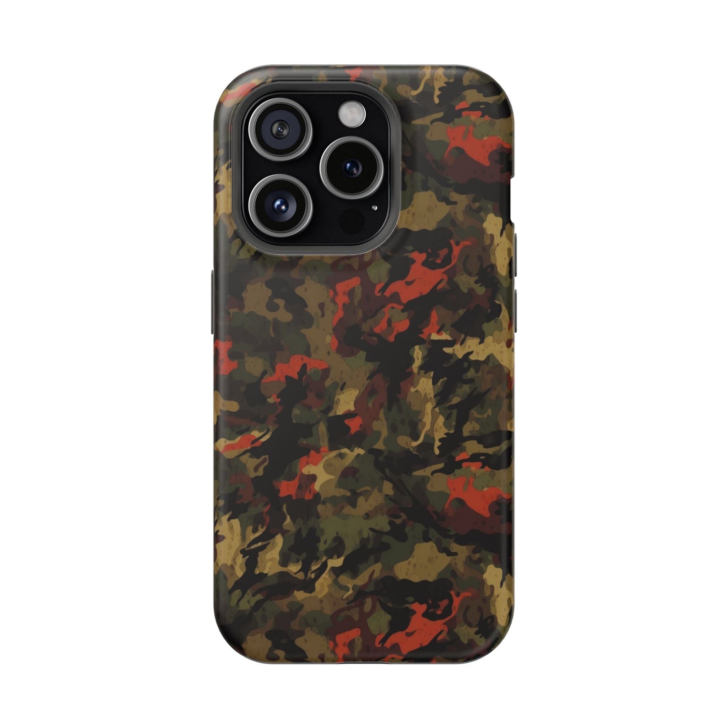 Red Woodland Camo MagSafe Case - BOGO Cases