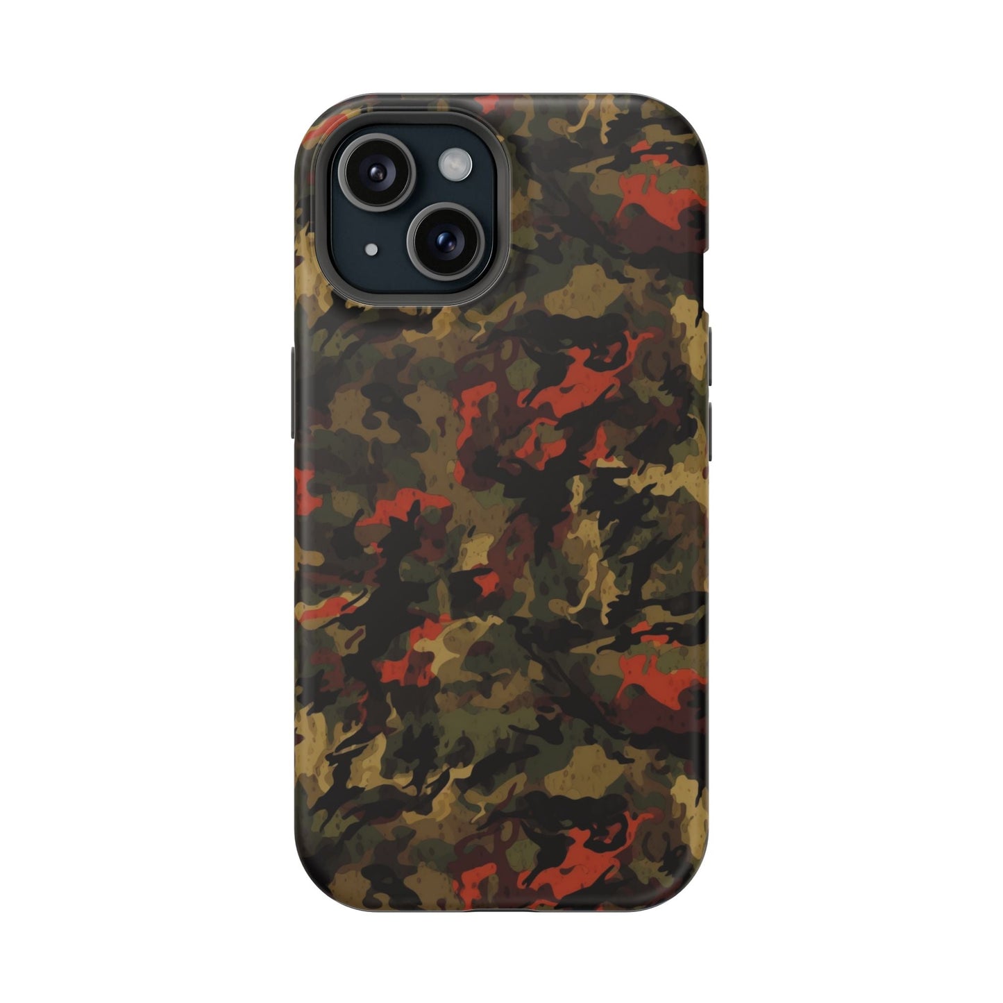 Red Woodland Camo MagSafe Case - BOGO Cases