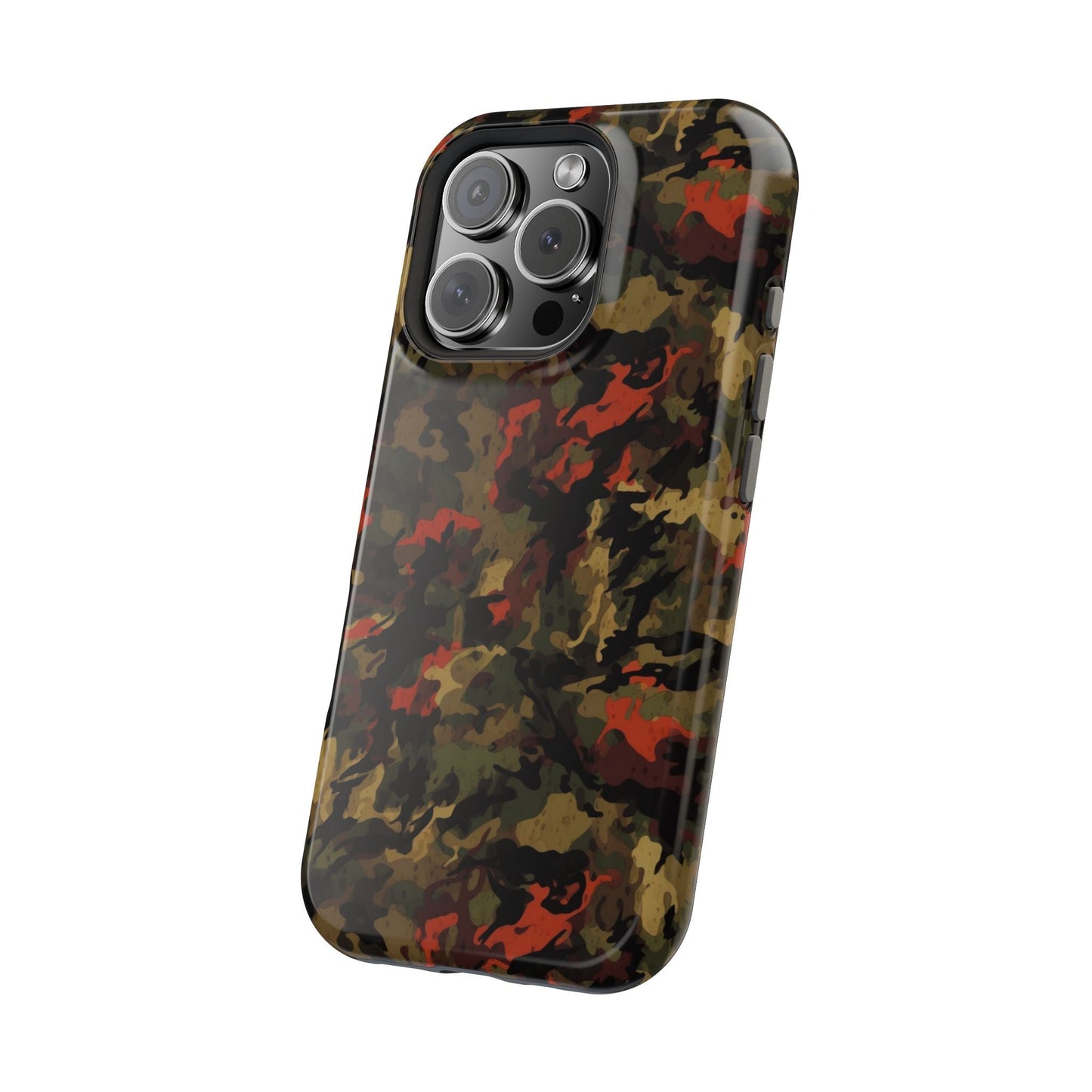 Red Woodland Camo MagSafe Case - BOGO Cases