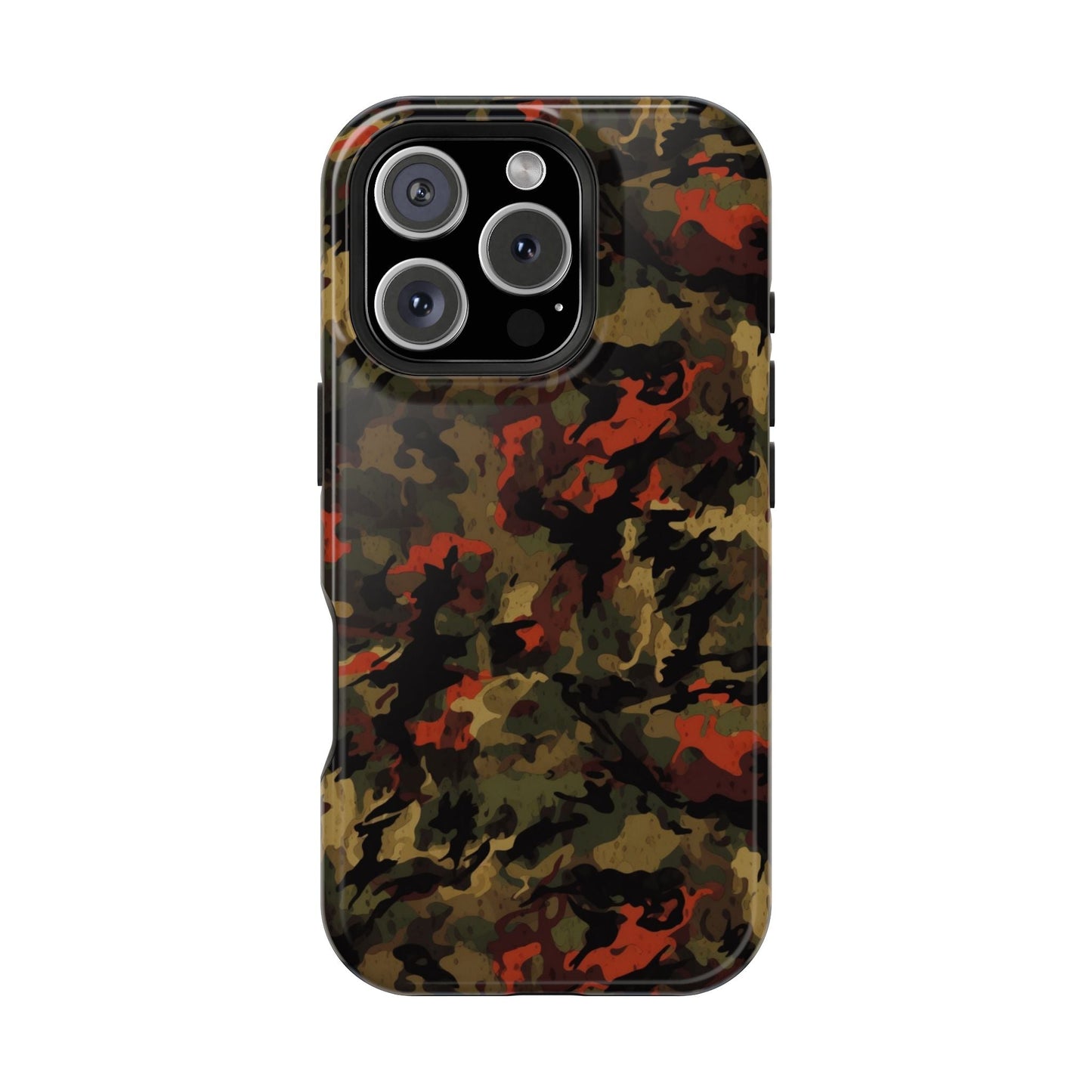 Red Woodland Camo MagSafe Case - BOGO Cases