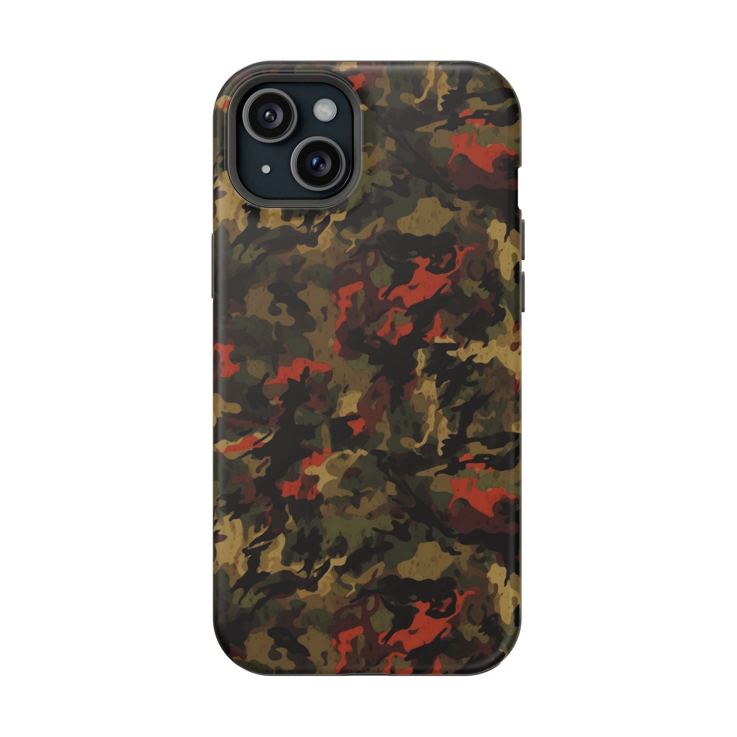 Red Woodland Camo MagSafe Case - BOGO Cases