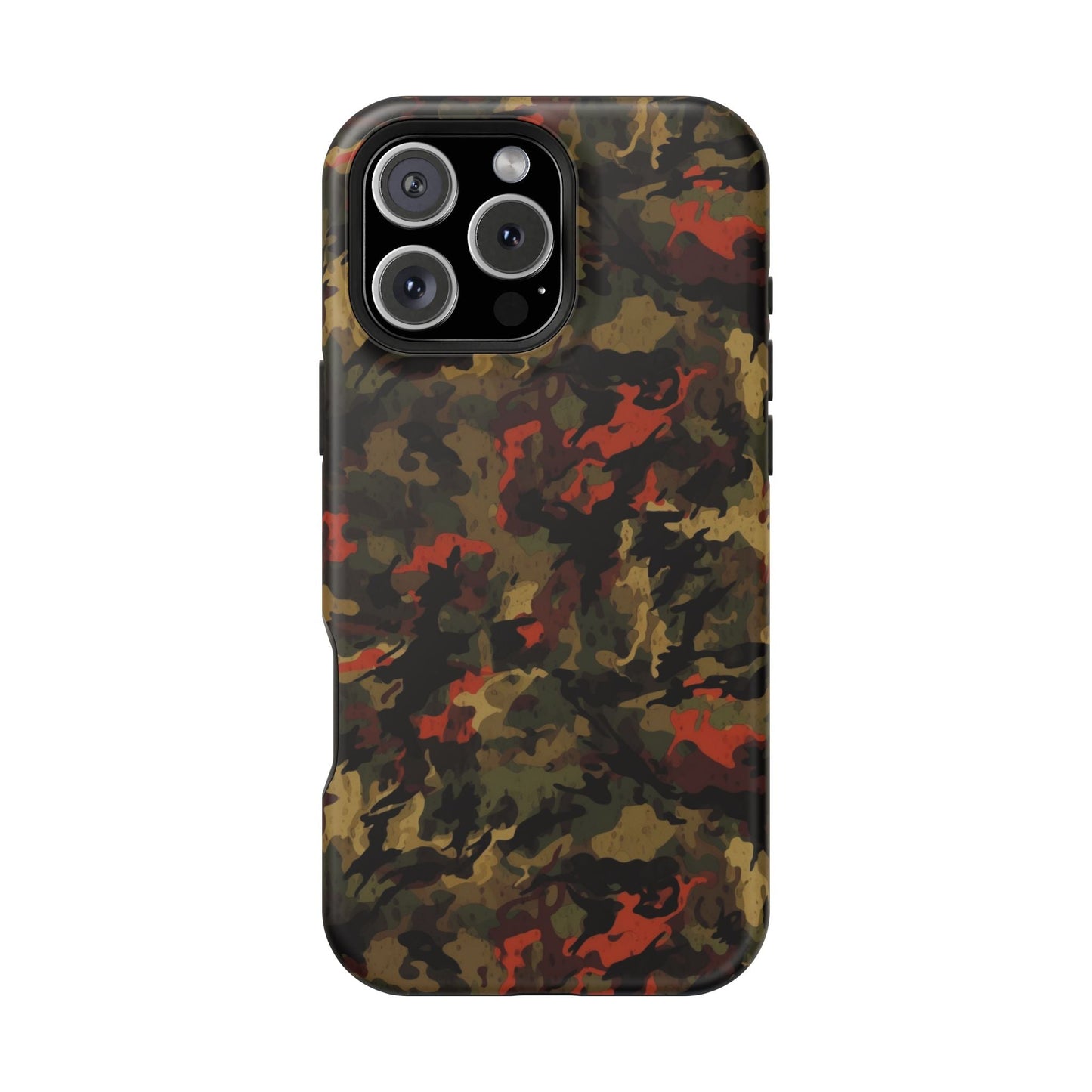 Red Woodland Camo MagSafe Case - BOGO Cases