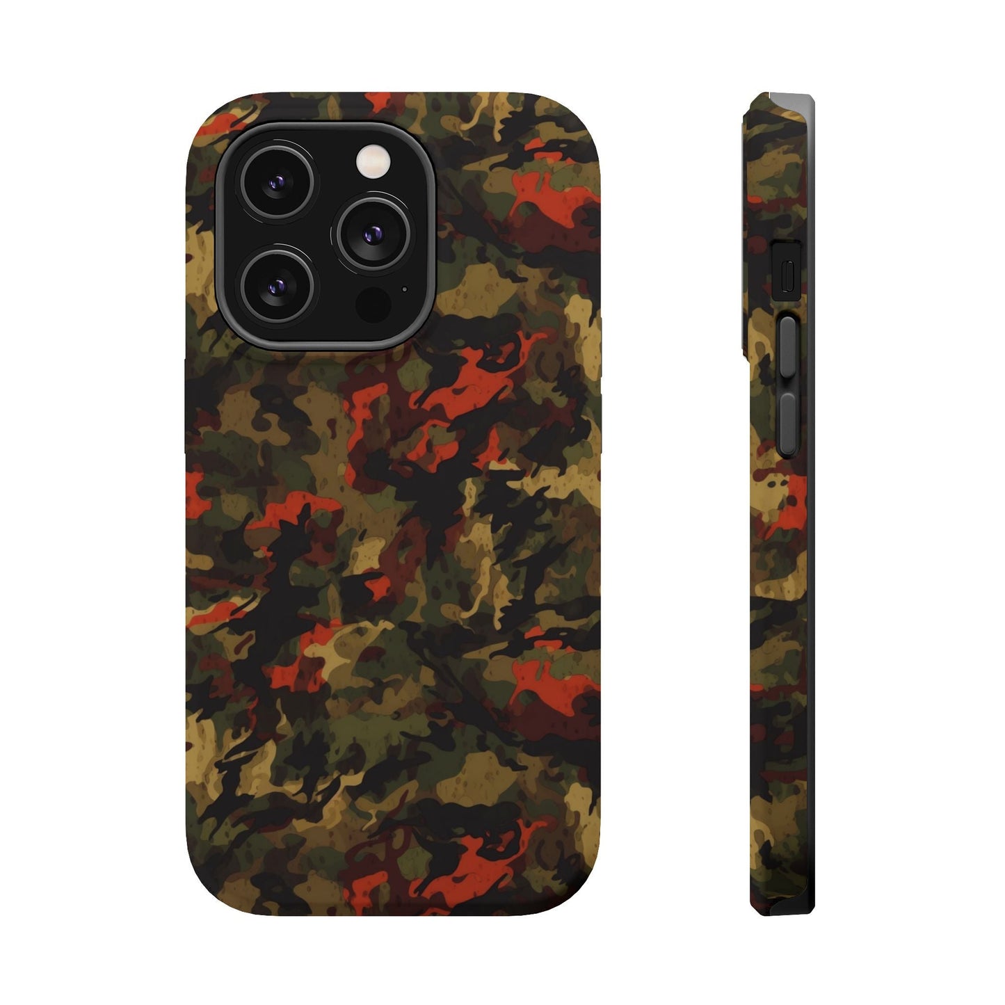 Red Woodland Camo MagSafe Case - BOGO Cases
