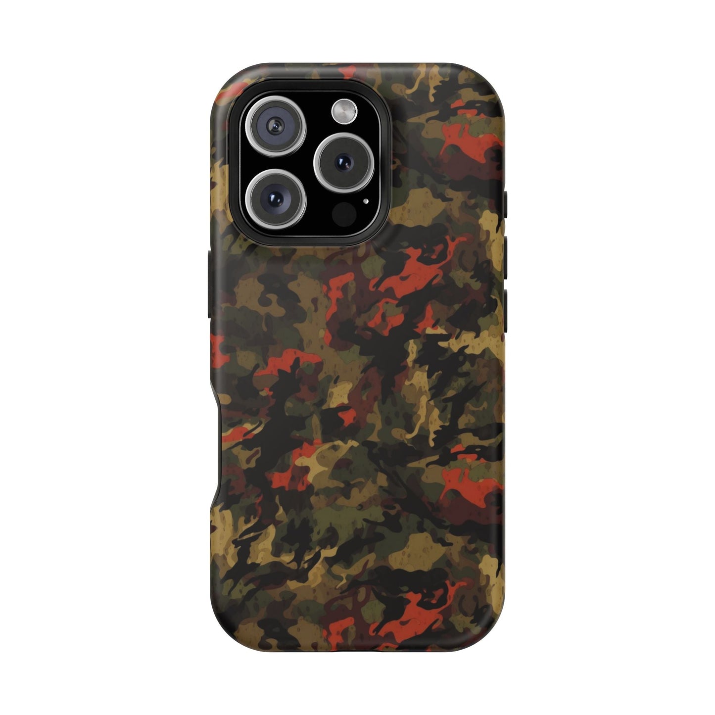 Red Woodland Camo MagSafe Case - BOGO Cases