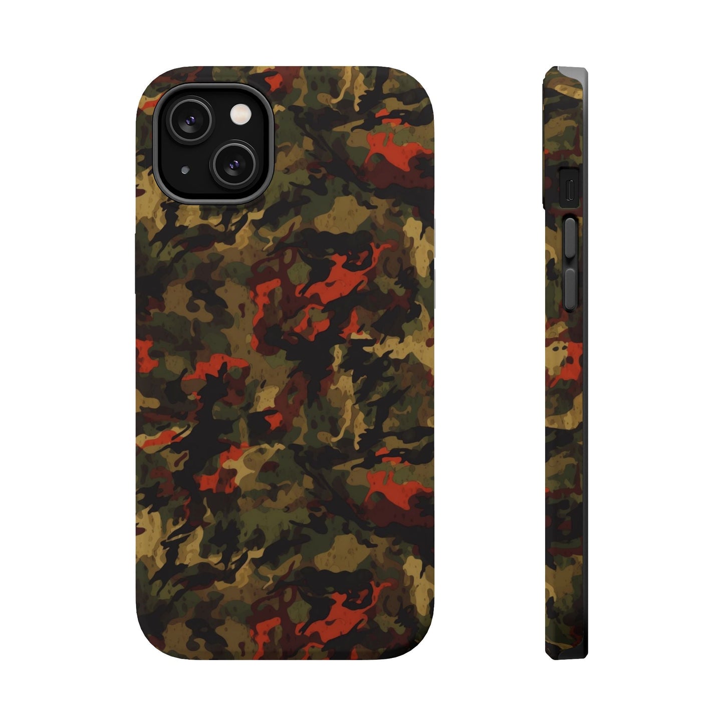 Red Woodland Camo MagSafe Case - BOGO Cases