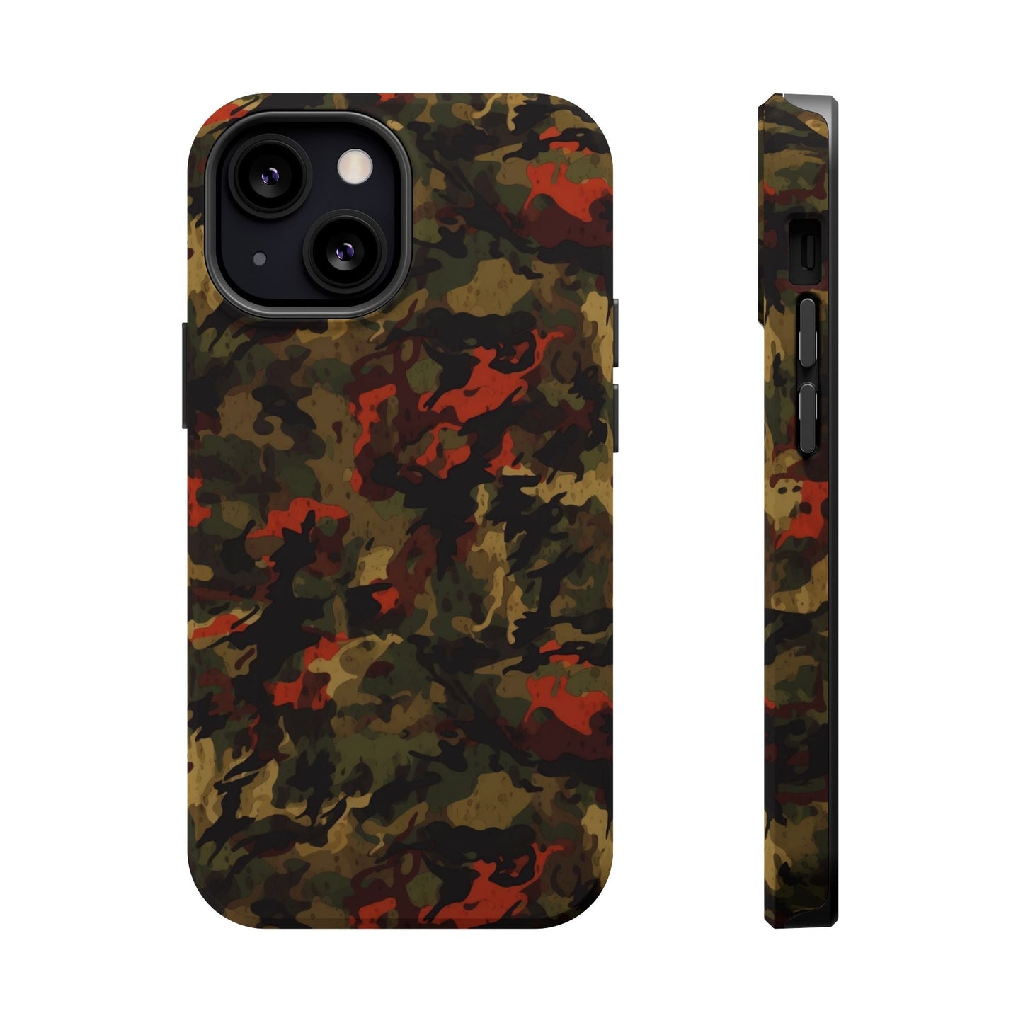 Red Woodland Camo MagSafe Case - BOGO Cases