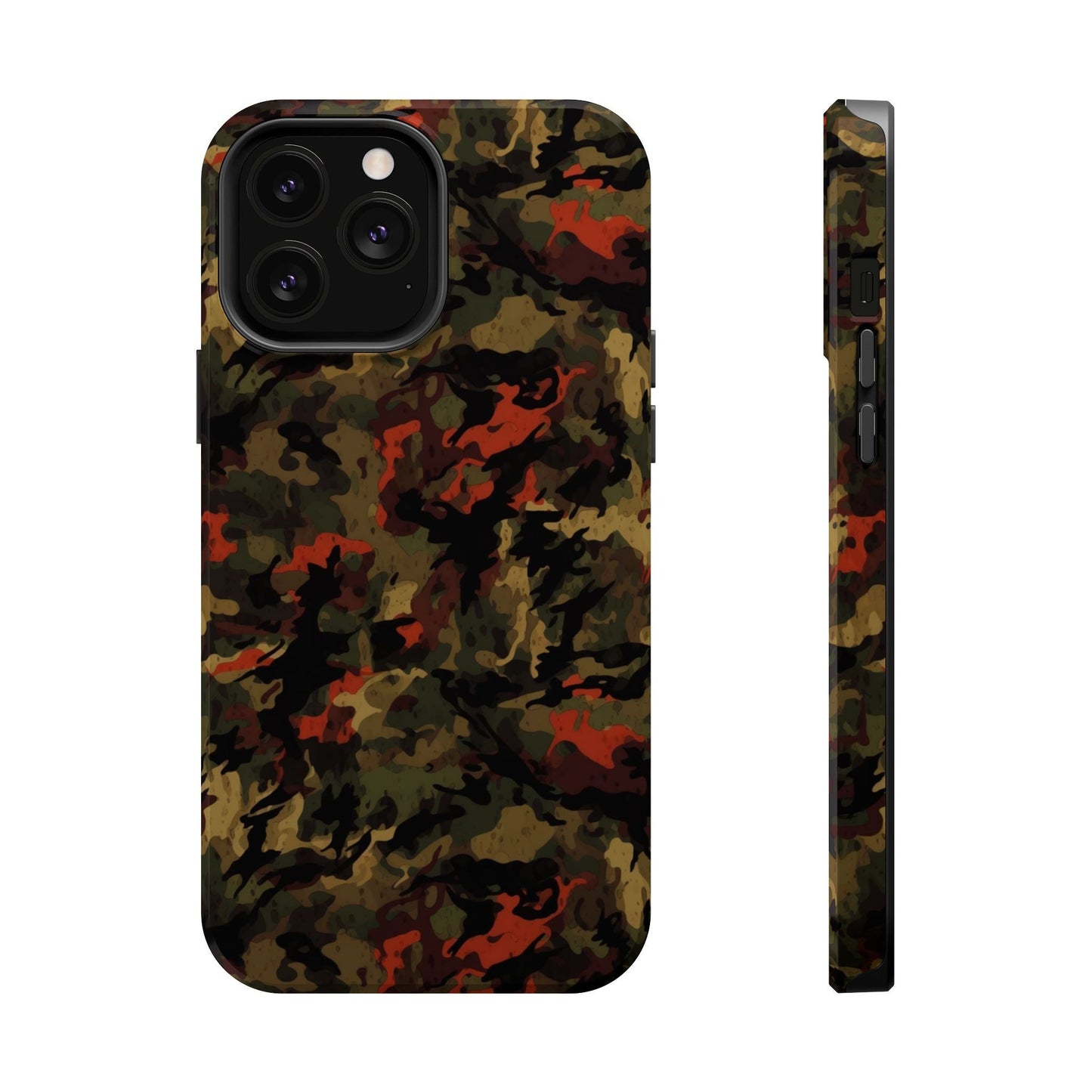 Red Woodland Camo MagSafe Case - BOGO Cases