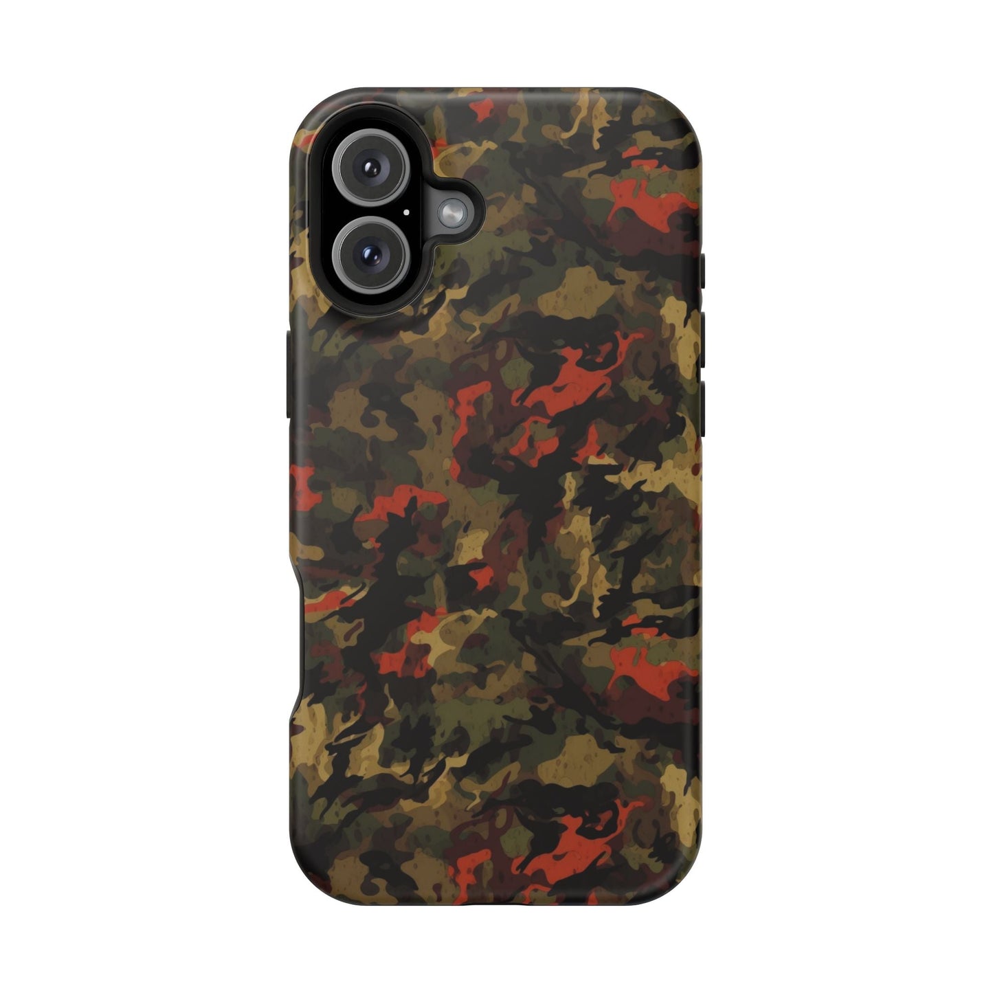 Red Woodland Camo MagSafe Case - BOGO Cases