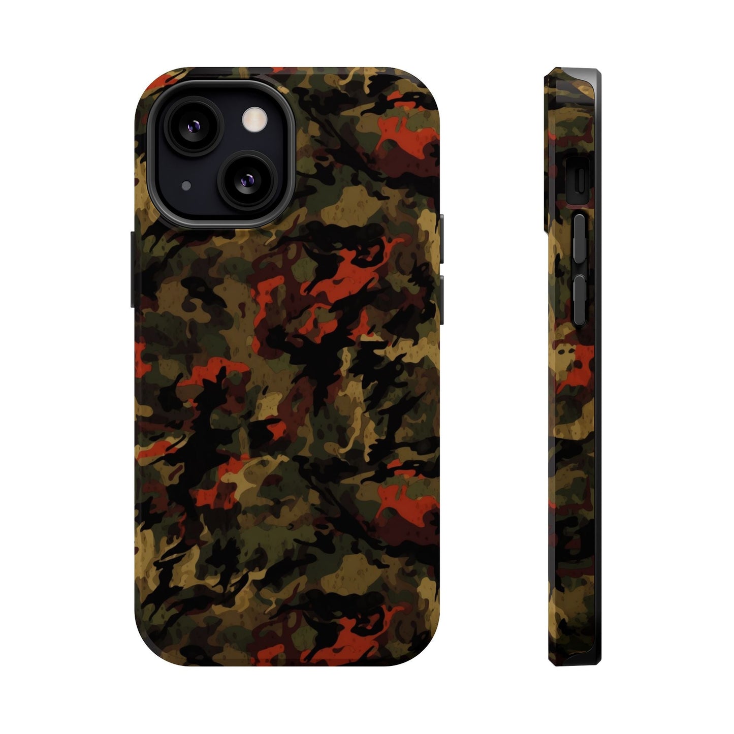 Red Woodland Camo MagSafe Case - BOGO Cases