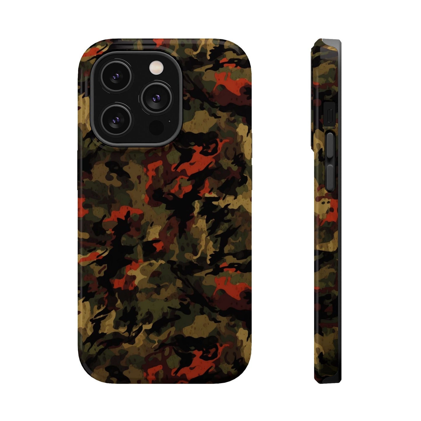 Red Woodland Camo MagSafe Case - BOGO Cases