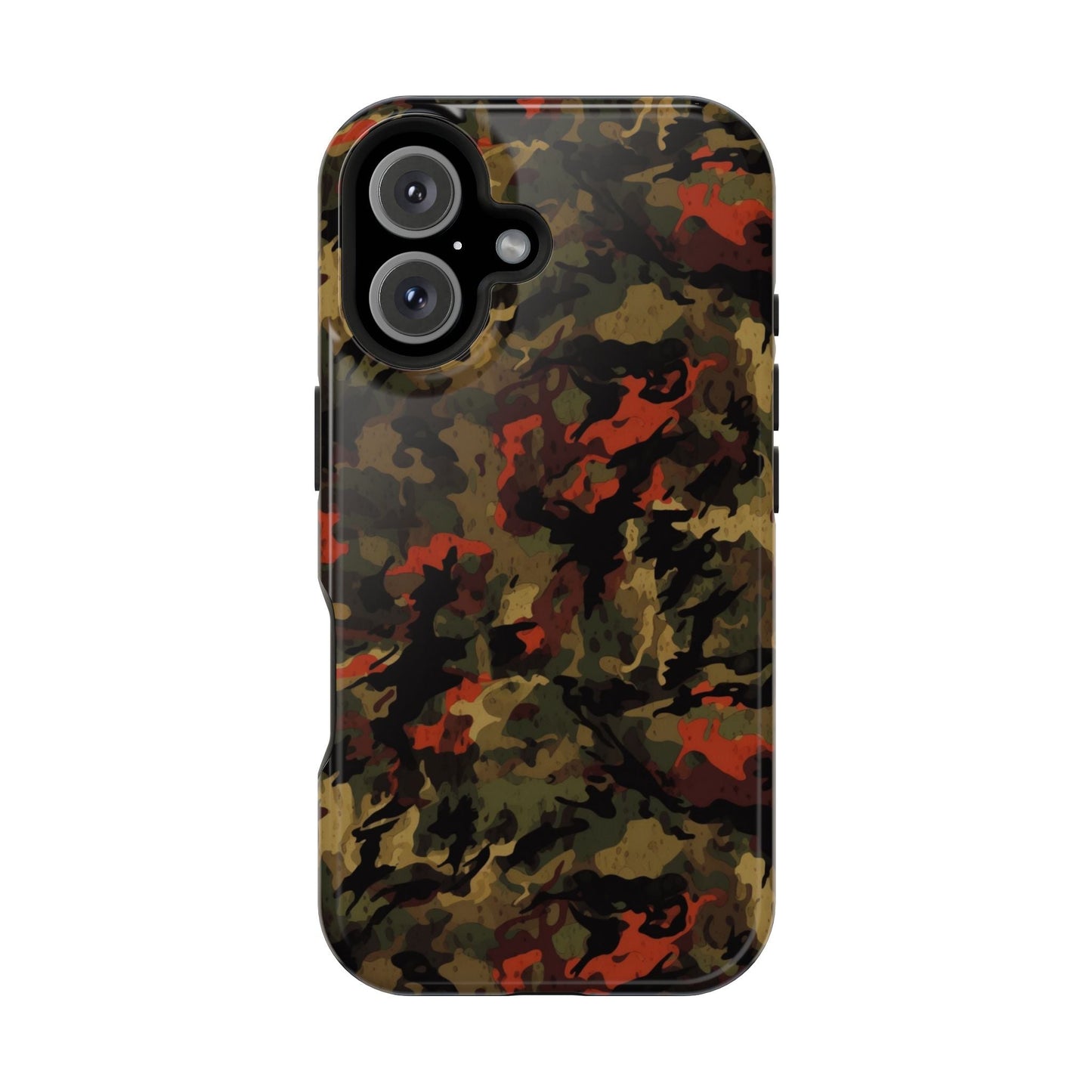 Red Woodland Camo MagSafe Case - BOGO Cases