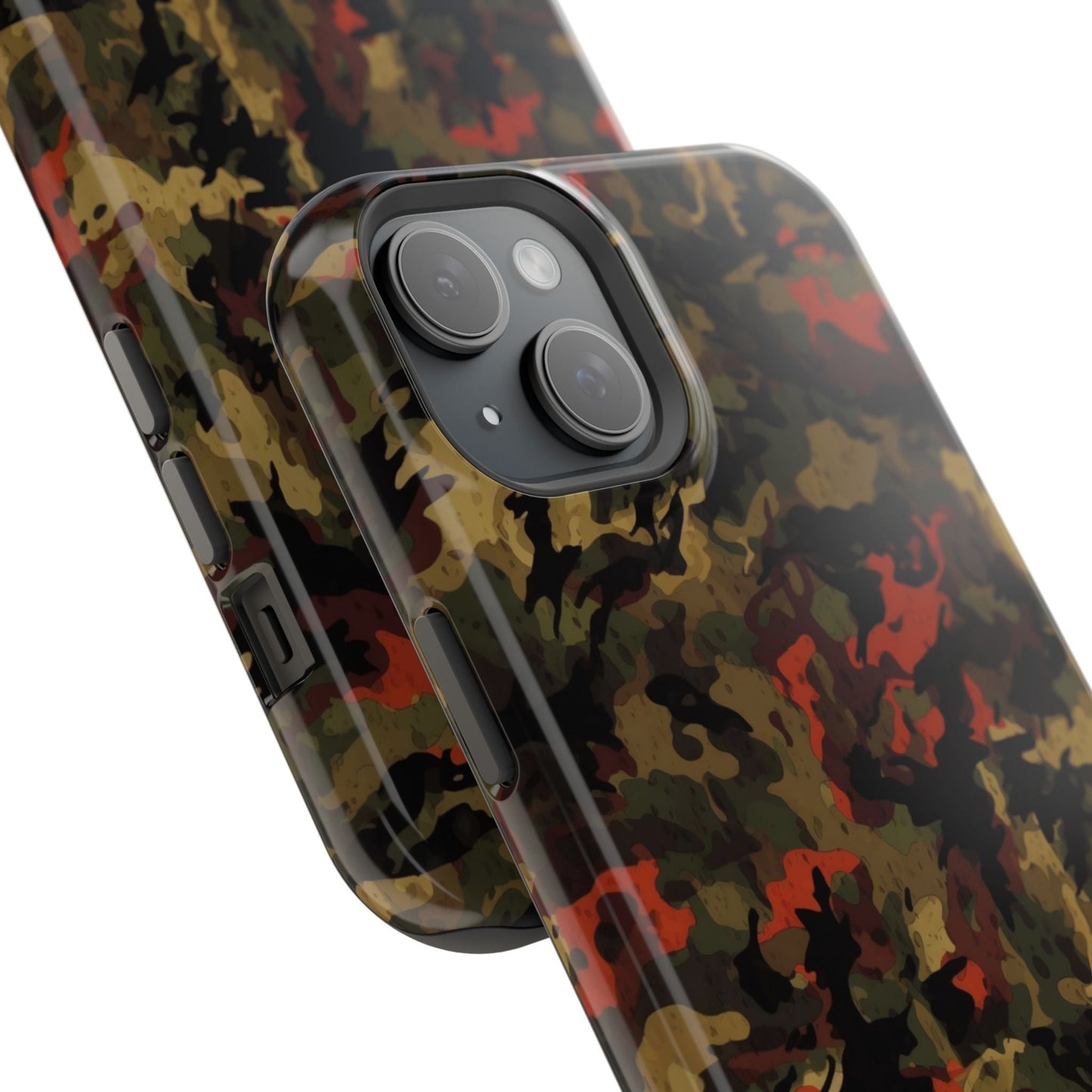 Red Woodland Camo MagSafe Case - BOGO Cases