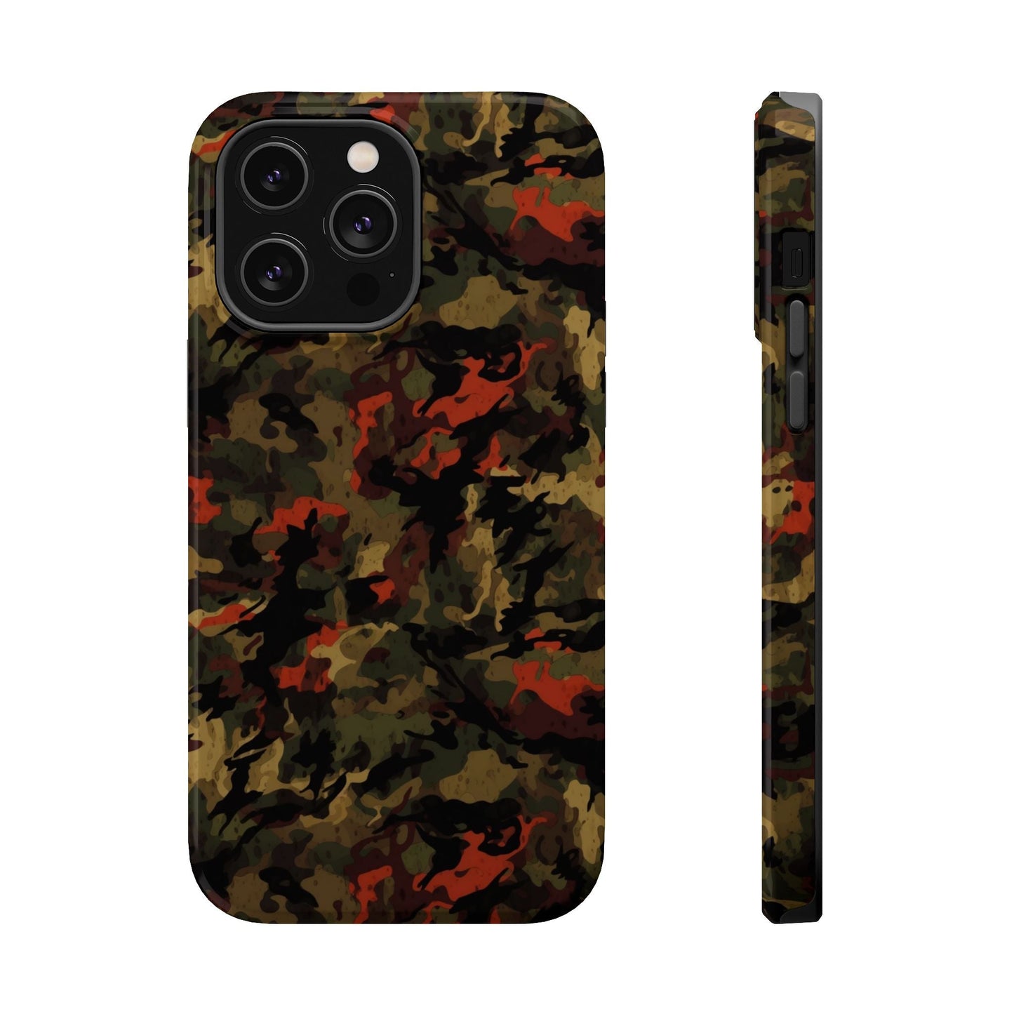 Red Woodland Camo MagSafe Case - BOGO Cases
