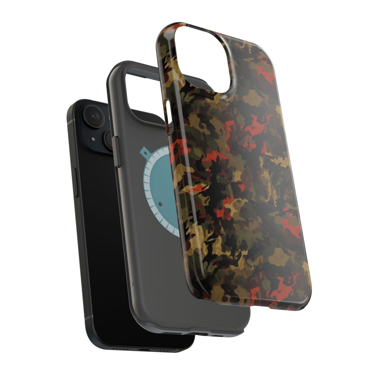 Red Woodland Camo MagSafe Case - BOGO Cases