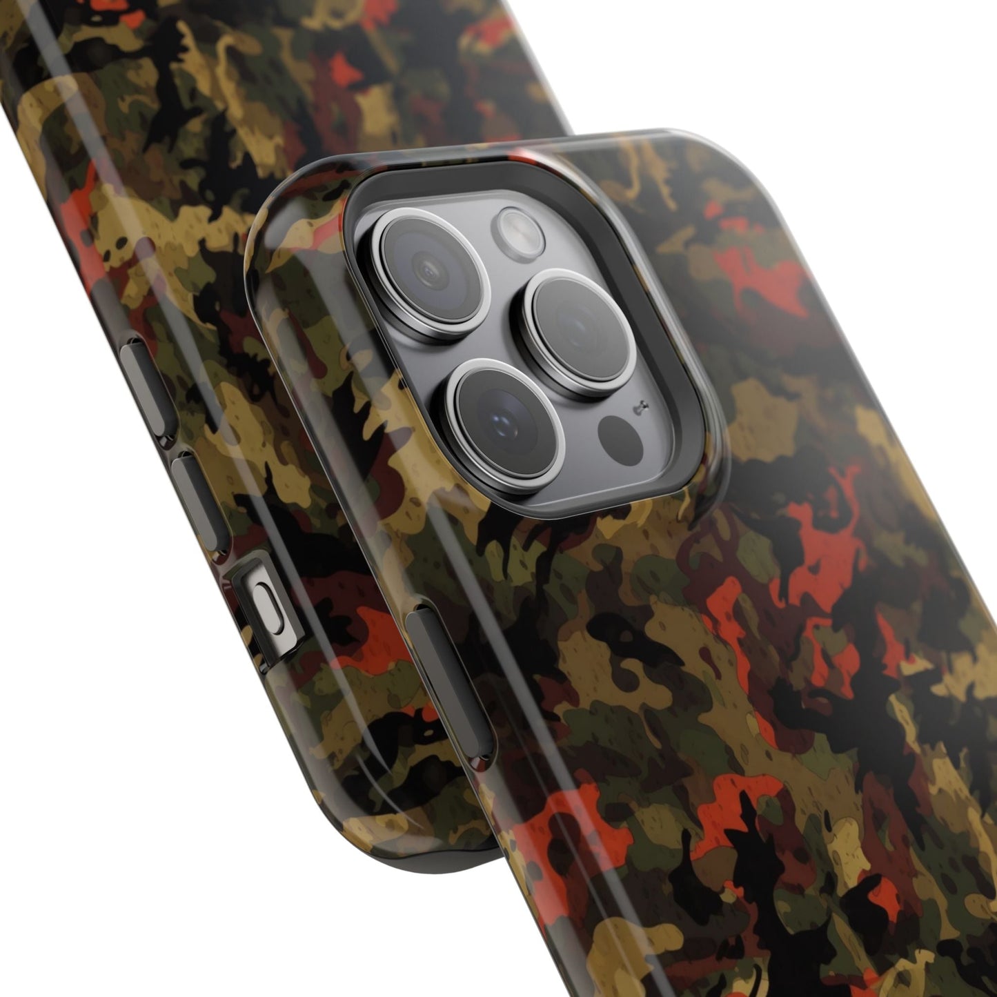 Red Woodland Camo MagSafe Case - BOGO Cases