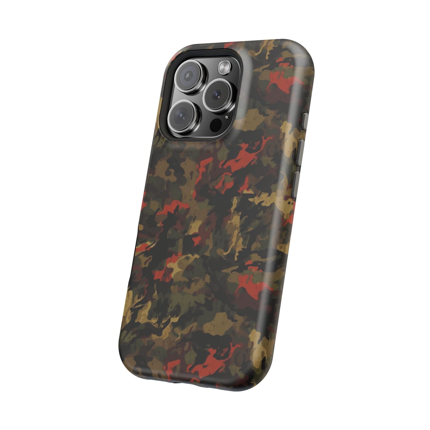 Red Woodland Camo MagSafe Case - BOGO Cases