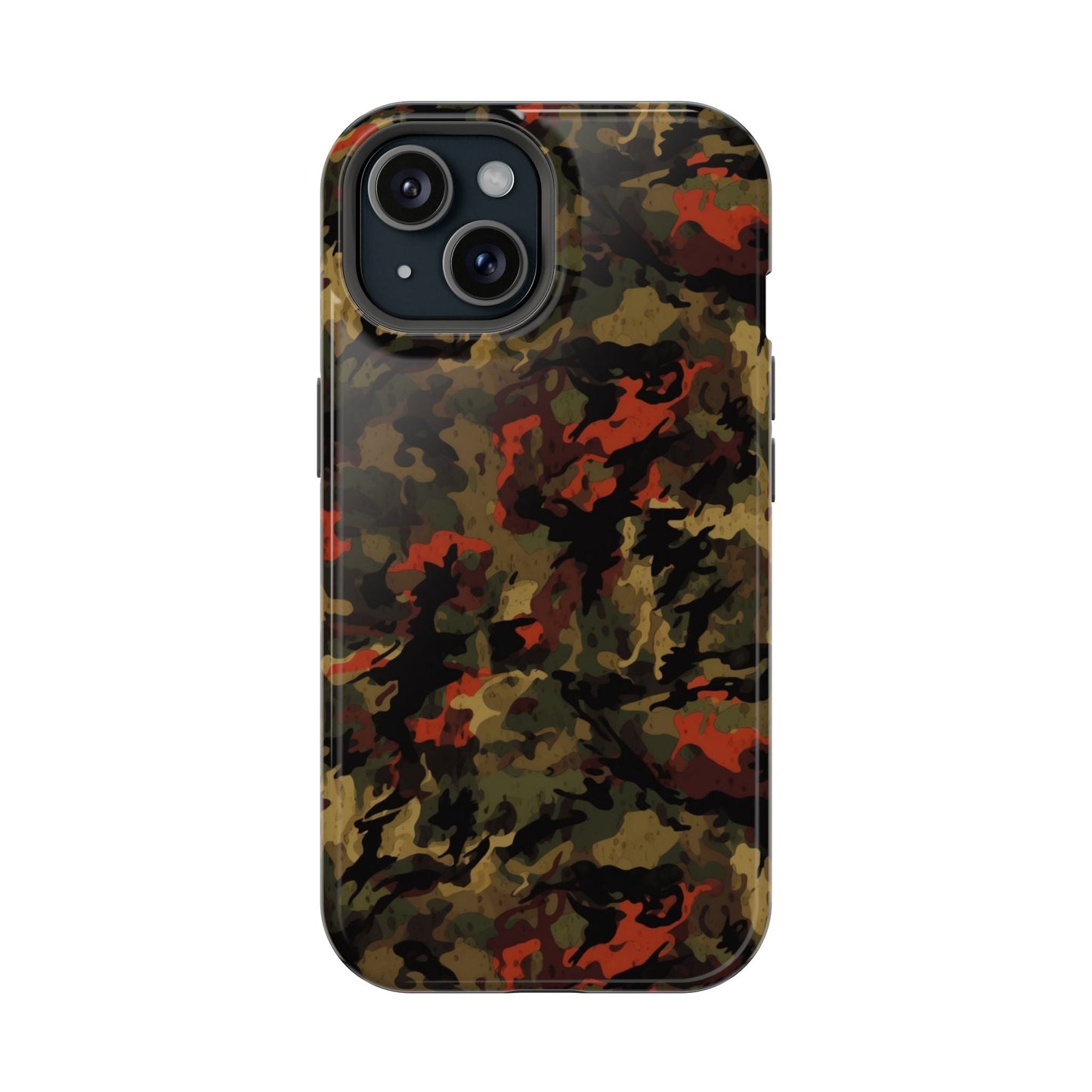 Red Woodland Camo MagSafe Case - BOGO Cases