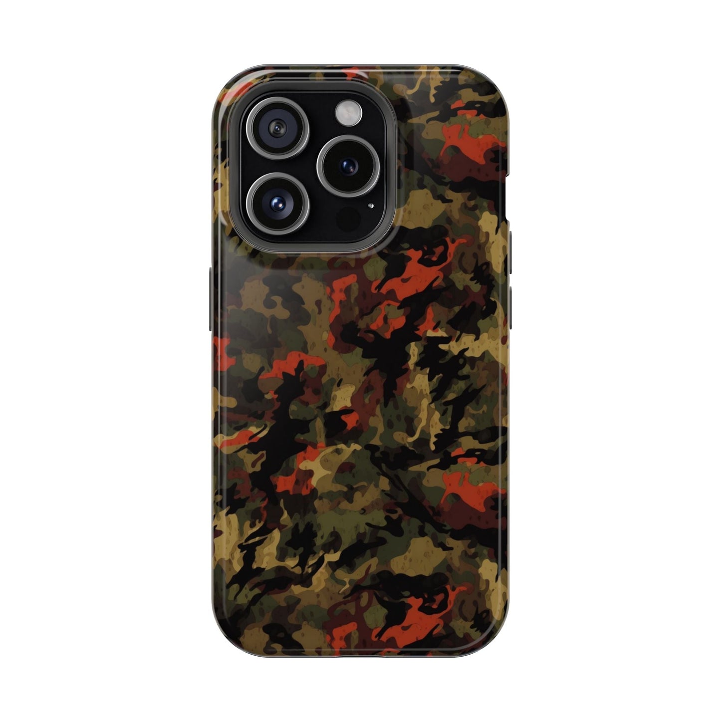 Red Woodland Camo MagSafe Case - BOGO Cases