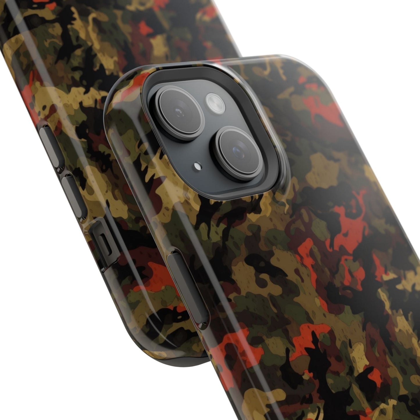 Red Woodland Camo MagSafe Case - BOGO Cases