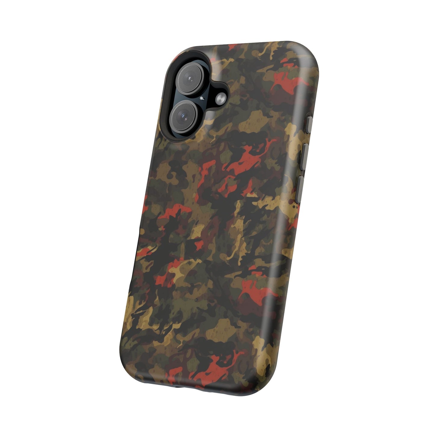 Red Woodland Camo MagSafe Case - BOGO Cases