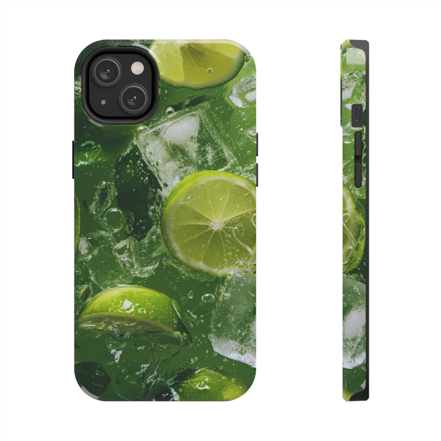 Refreshing Lime Splash iPhone Case – Tough Protection, Vivid Dual - Layer Design - BOGO Cases