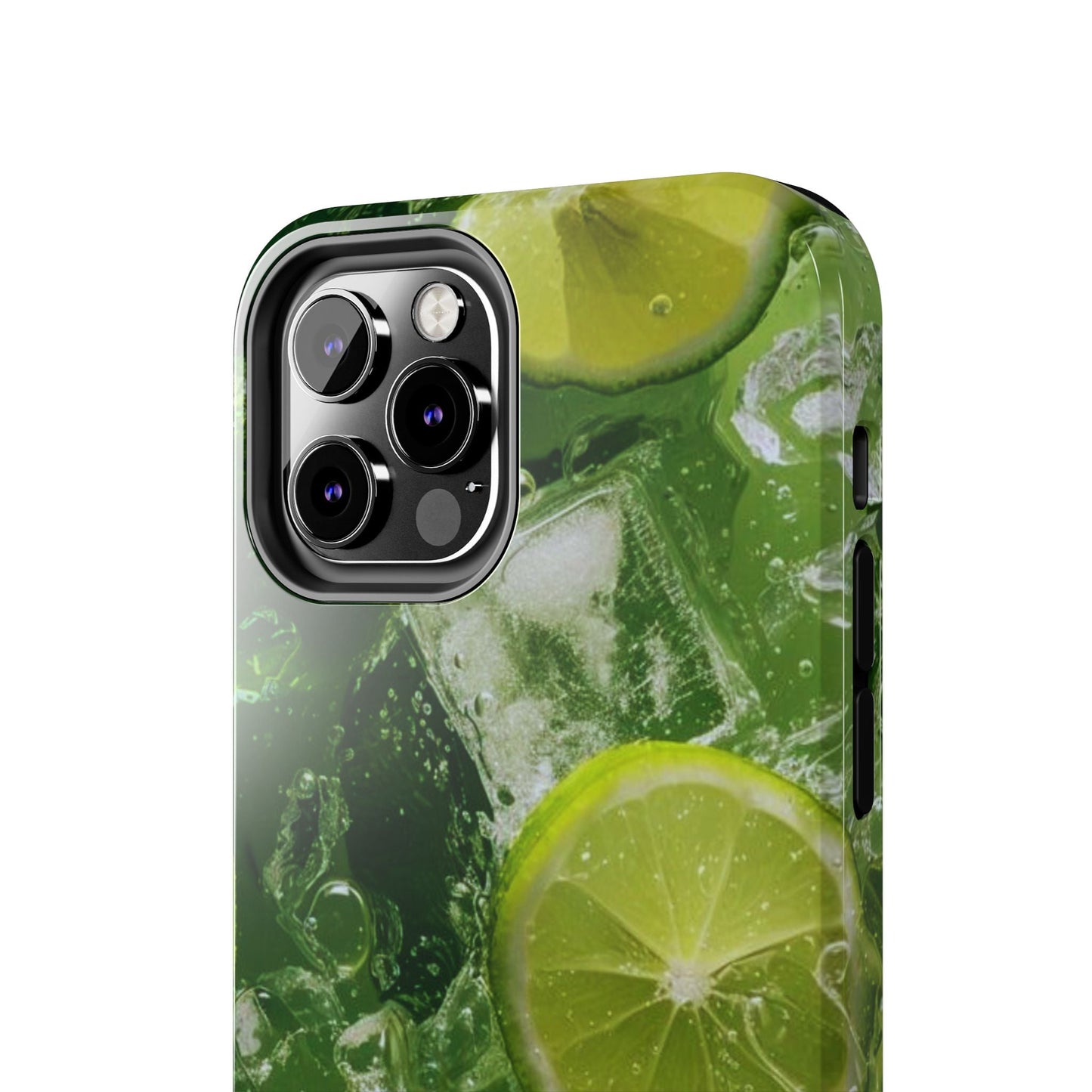 Refreshing Lime Splash iPhone Case – Tough Protection, Vivid Dual - Layer Design - BOGO Cases