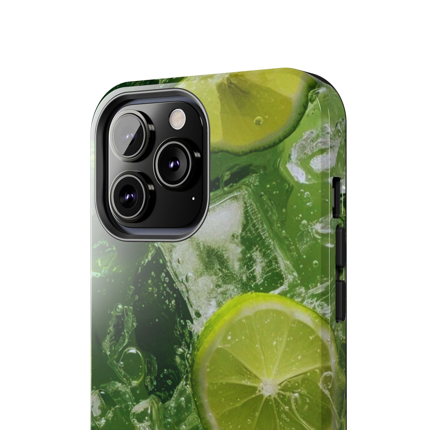Refreshing Lime Splash iPhone Case – Tough Protection, Vivid Dual - Layer Design - BOGO Cases