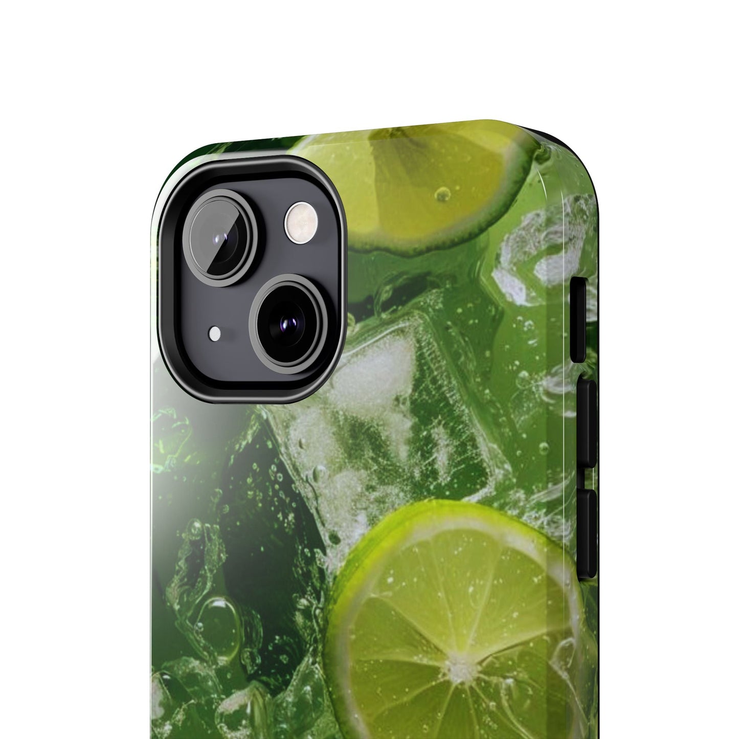 Refreshing Lime Splash iPhone Case – Tough Protection, Vivid Dual - Layer Design - BOGO Cases